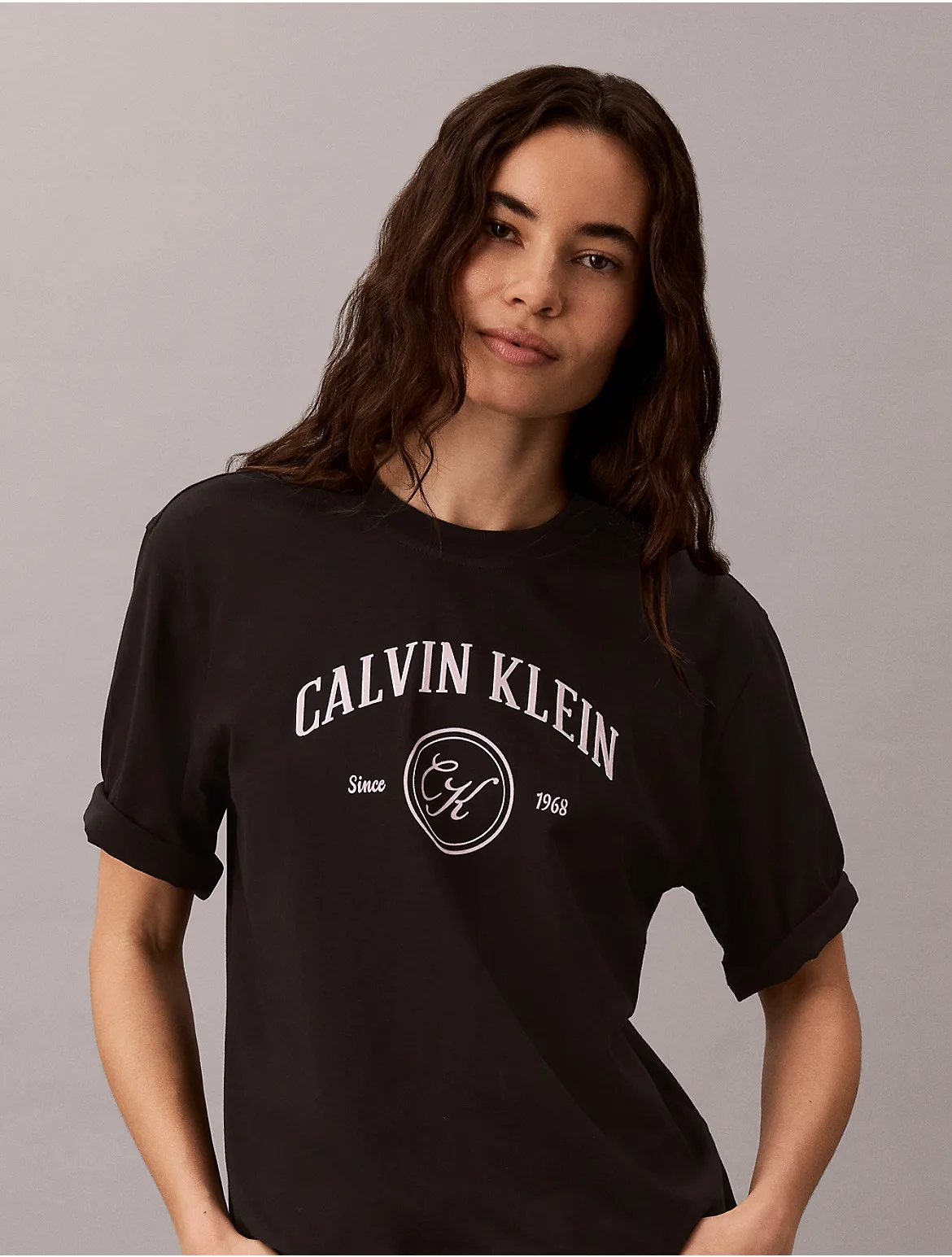Arch Varsity Logo Graphic Relaxed T-Shirt by Calvin Klein Jeans