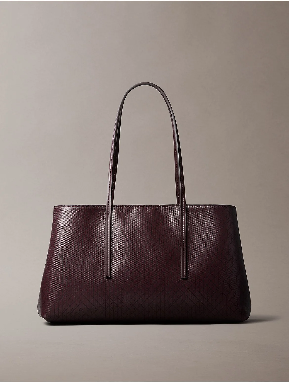 Allover Emblem Logo Tote Bag by Calvin Klein