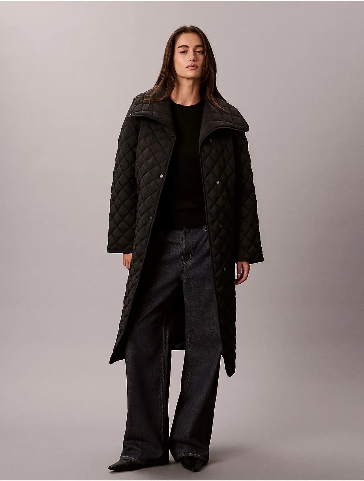 Quilted Liner Coat by Calvin Klein