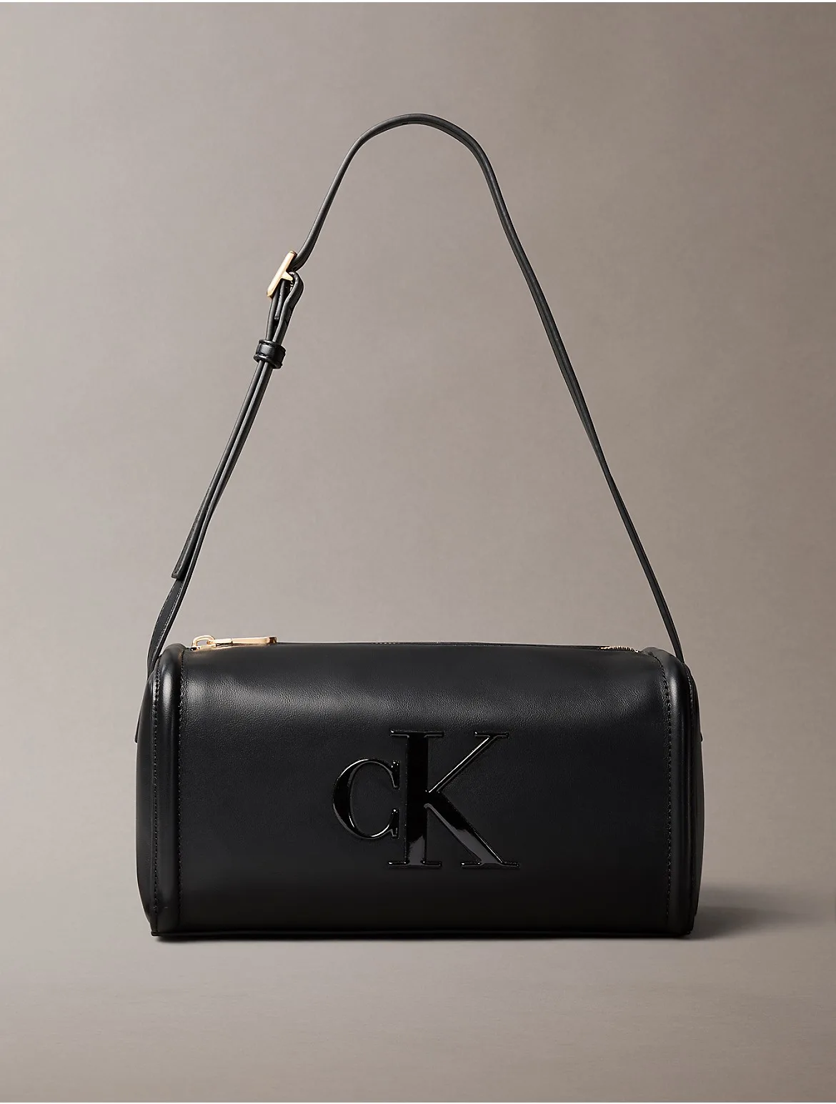 Bold Monogram Slouchy Shoulder Bag by Calvin Klein