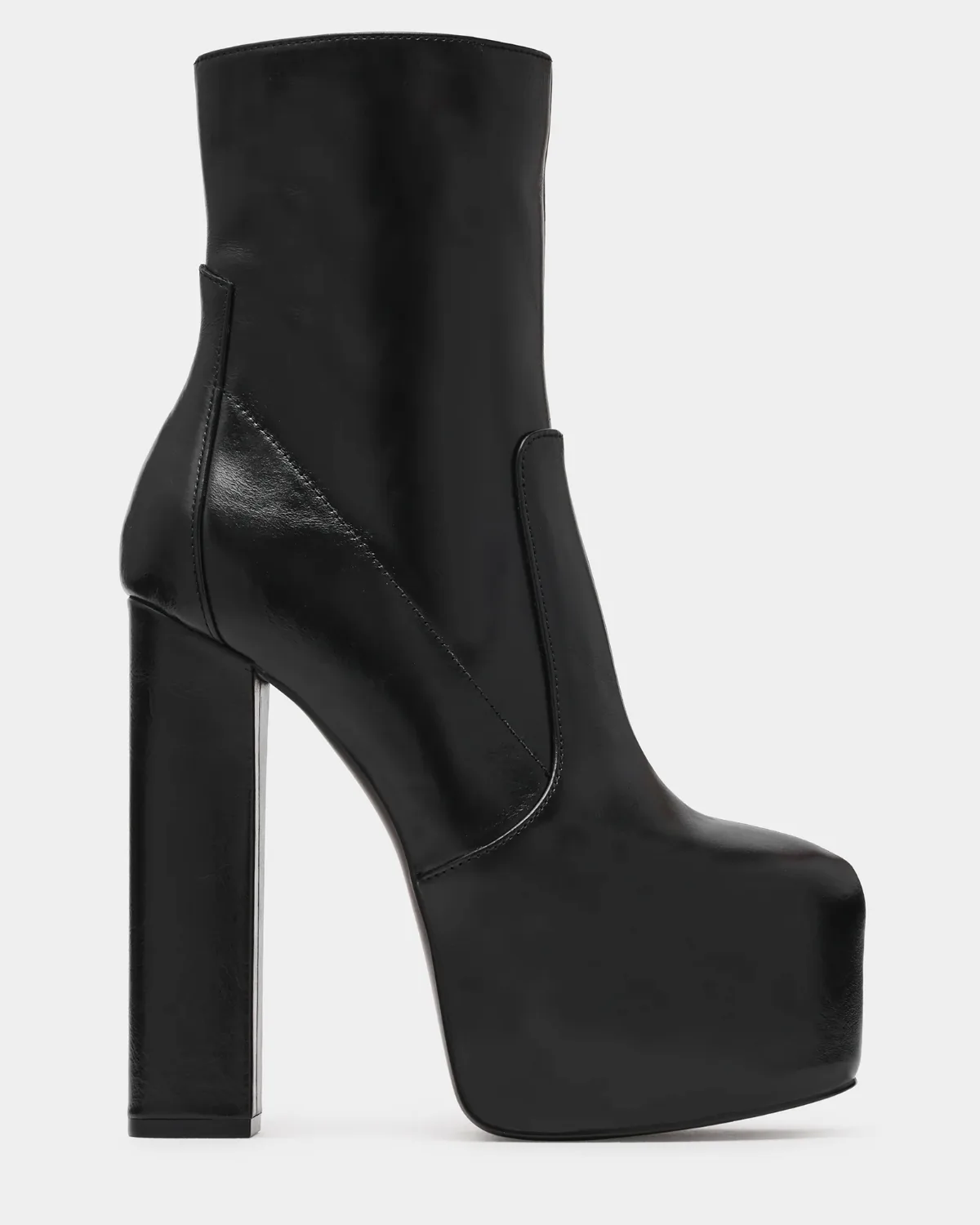 Senara Platform Booties - Leather by Steve Madden