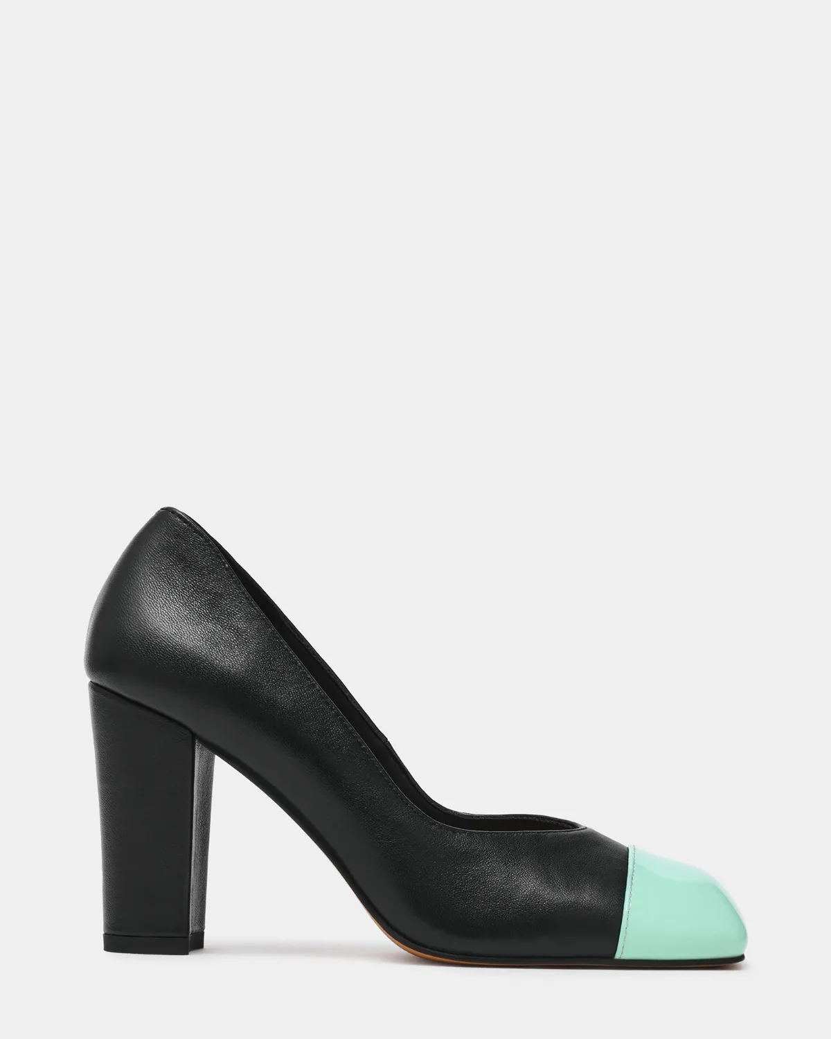 Tadan Block Heels - Leather by Steve Madden