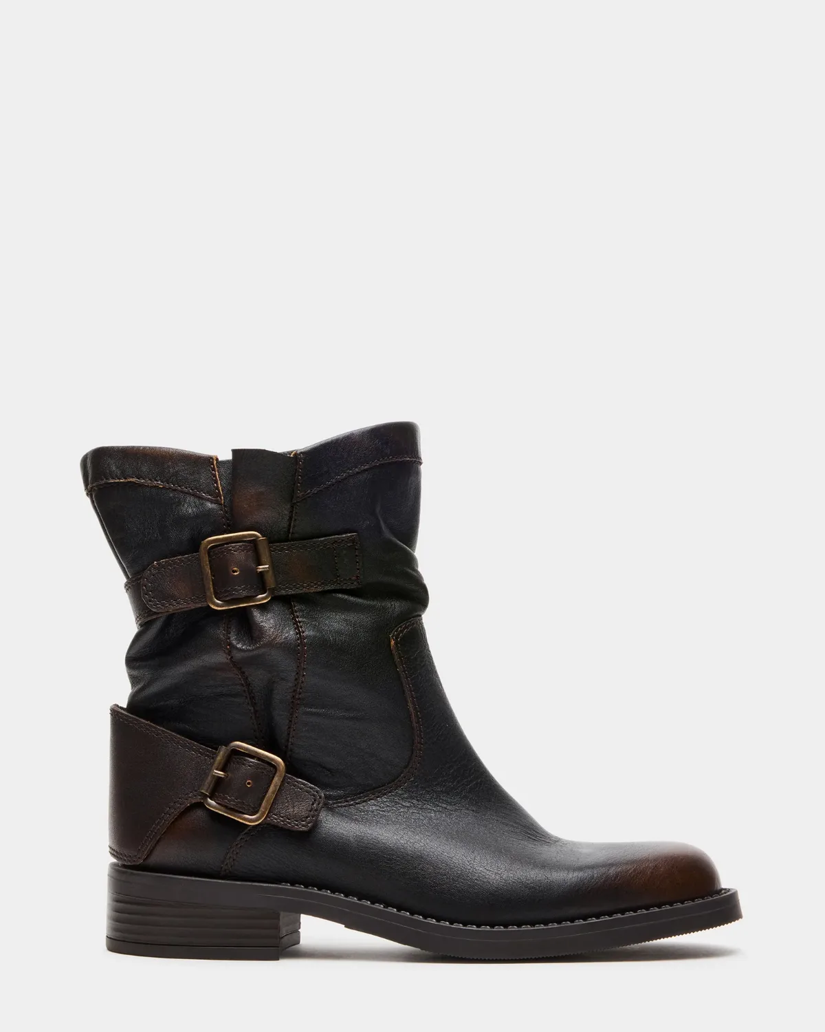 Denis Ankle Booties - Leather by Steve Madden