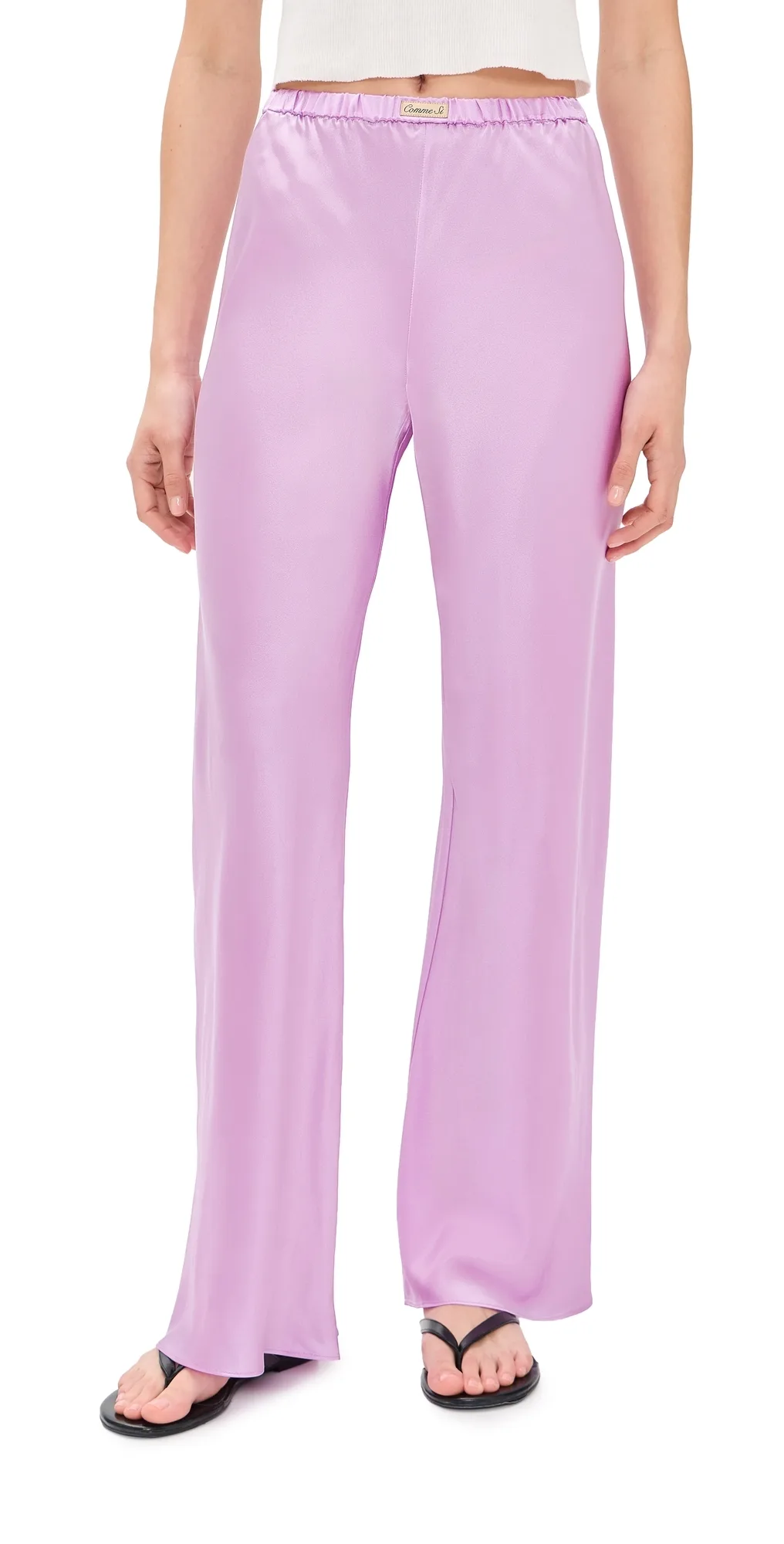 Silk Bias Pants by Comme Si