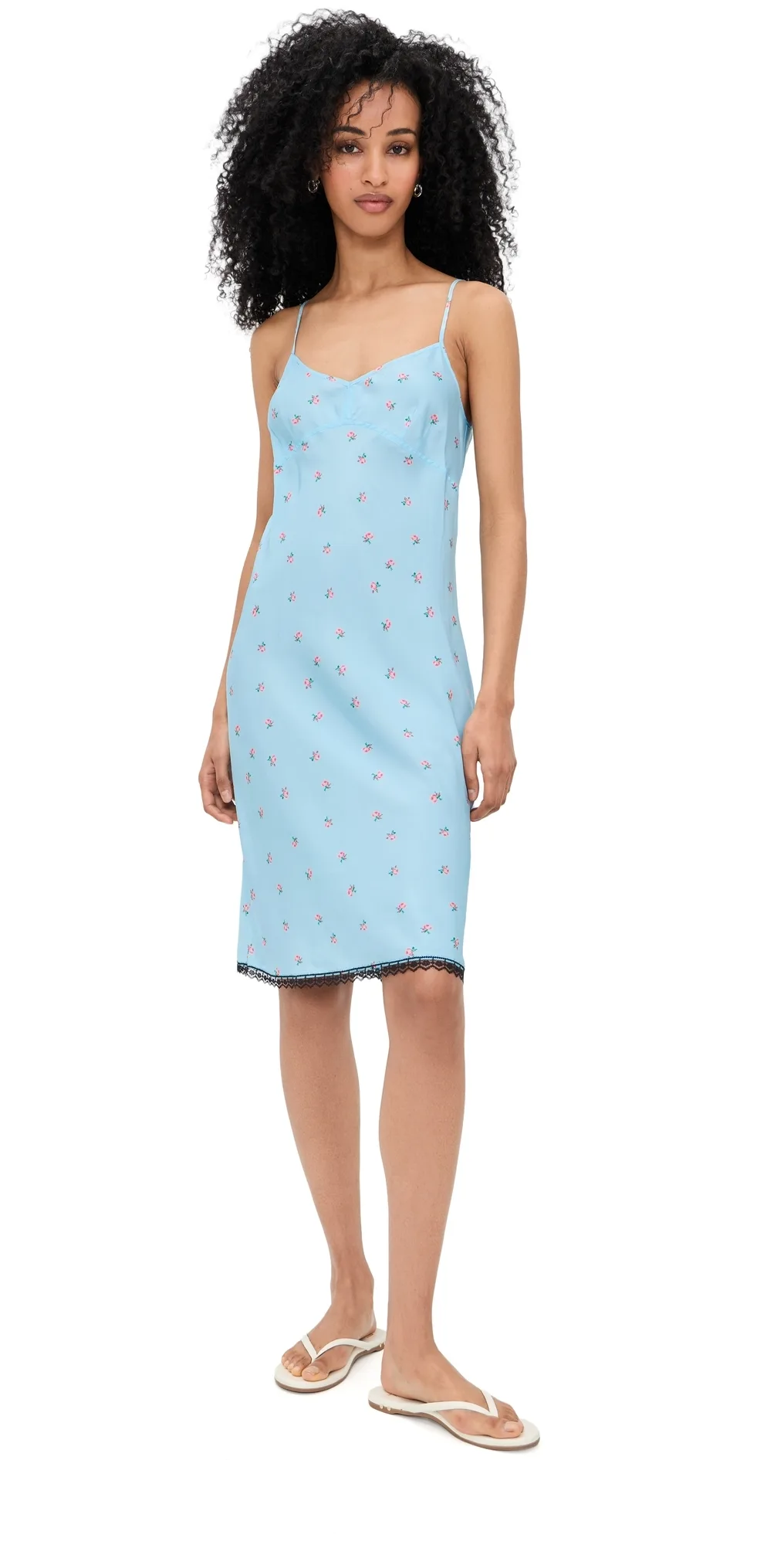 Bluebell Slip Silk Dress