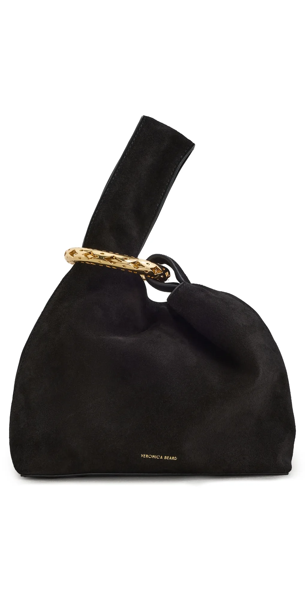 Suede Swing Bag by Veronica Beard