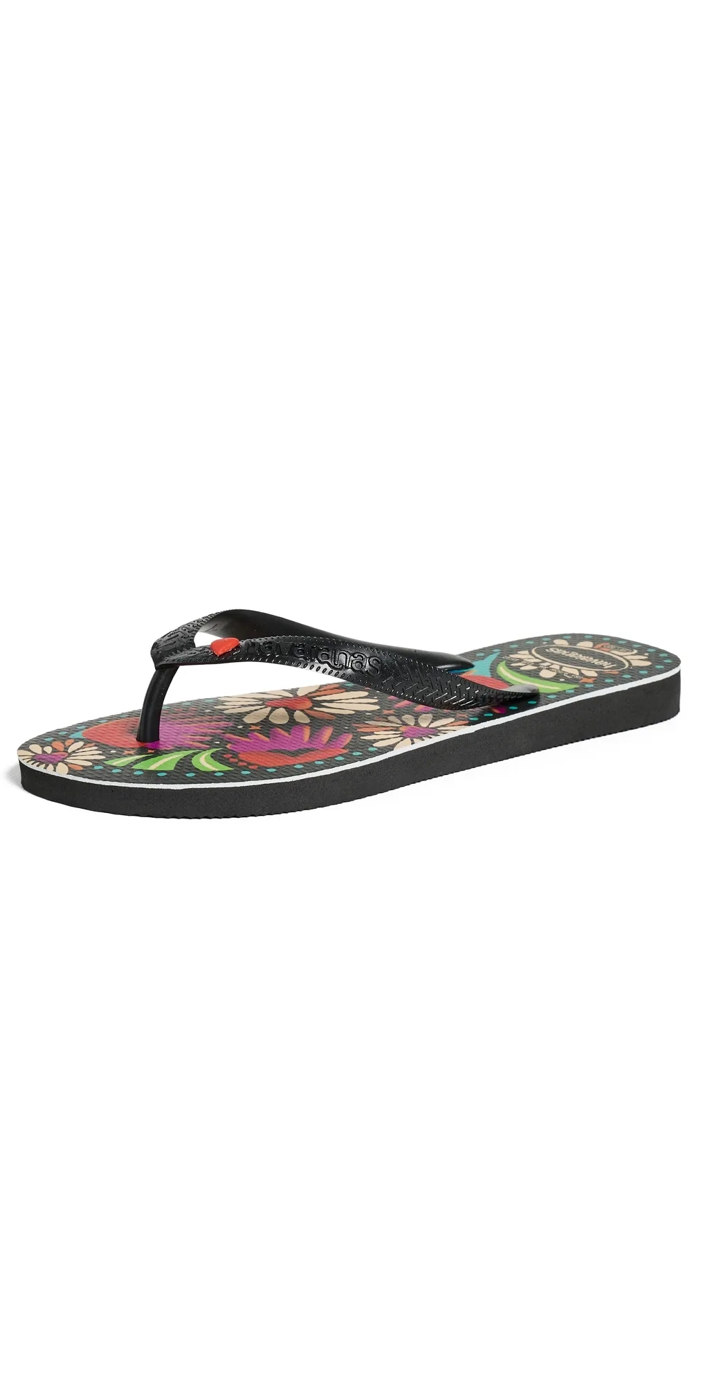 Top Begonia Heart Flip Flops