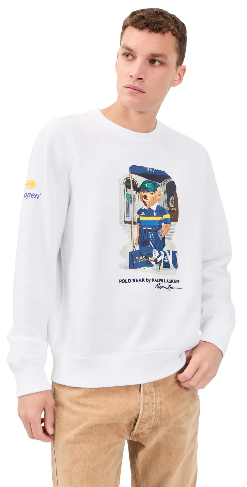 Polo Ralph Lauren x US Open Bear Sweatshirt by Polo Ralph Lauren