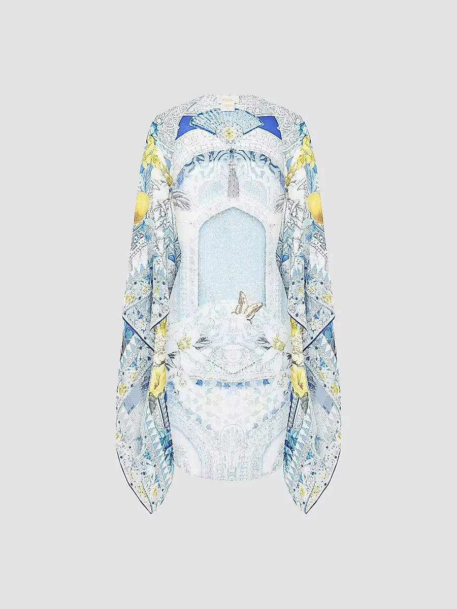 Grenada Silk Chiffon Shrug by Camilla