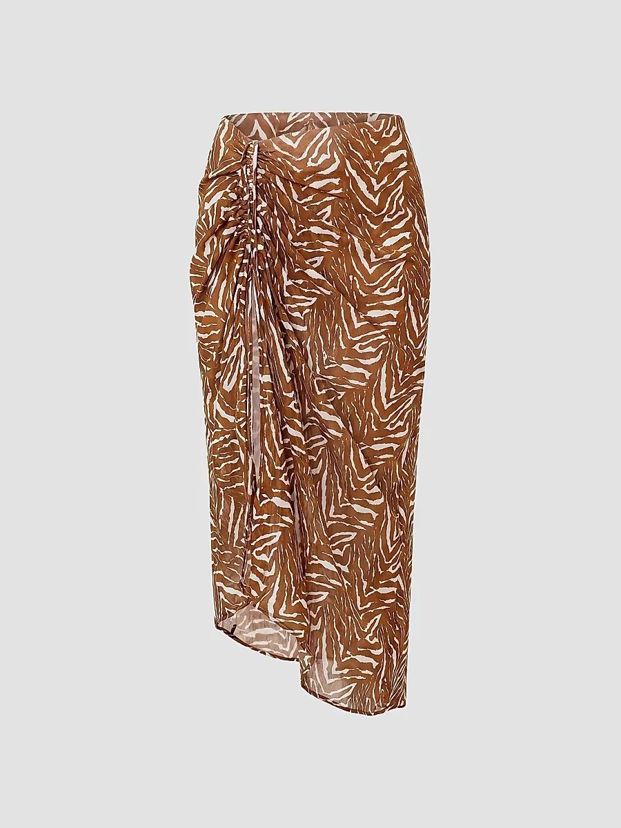 Lia Georgette Midi Skirt by NICHOLAS