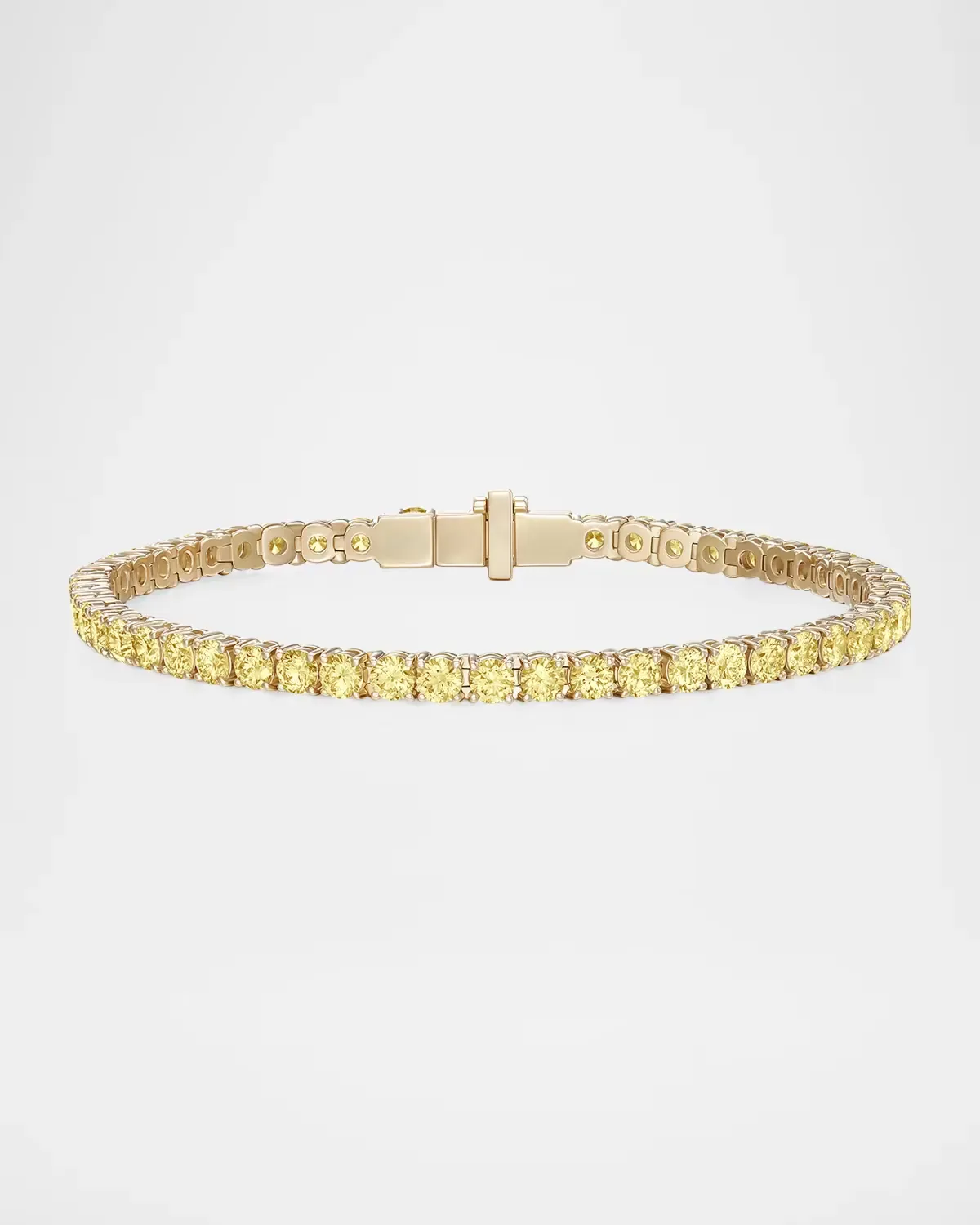Lenox Yellow Sapphire Tennis Bracelet by Melissa Kaye