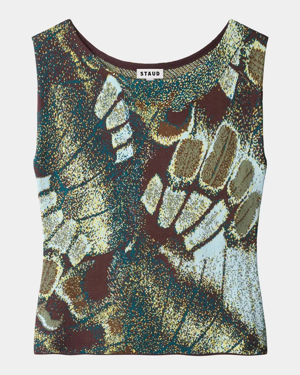 Veronica Butterfly Knit Tank Top by STAUD