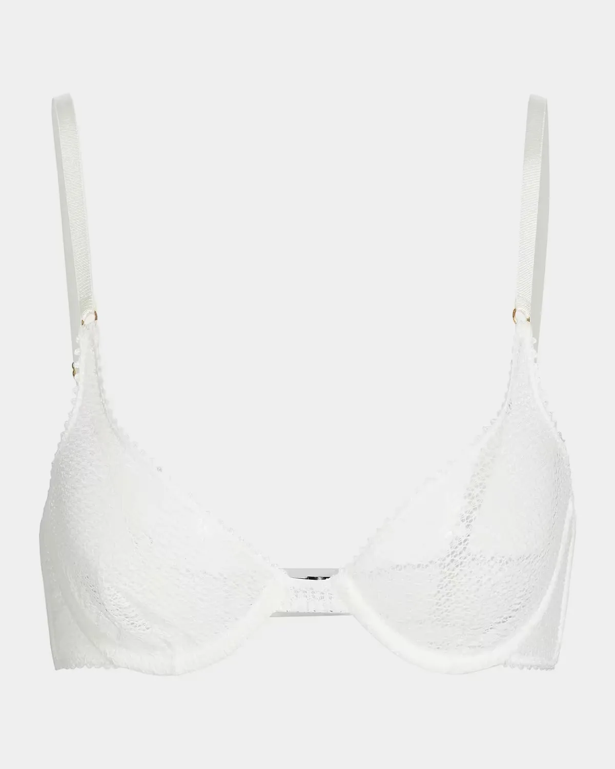 Underwire Crochet Demi Bra by Kiki De Montparnasse