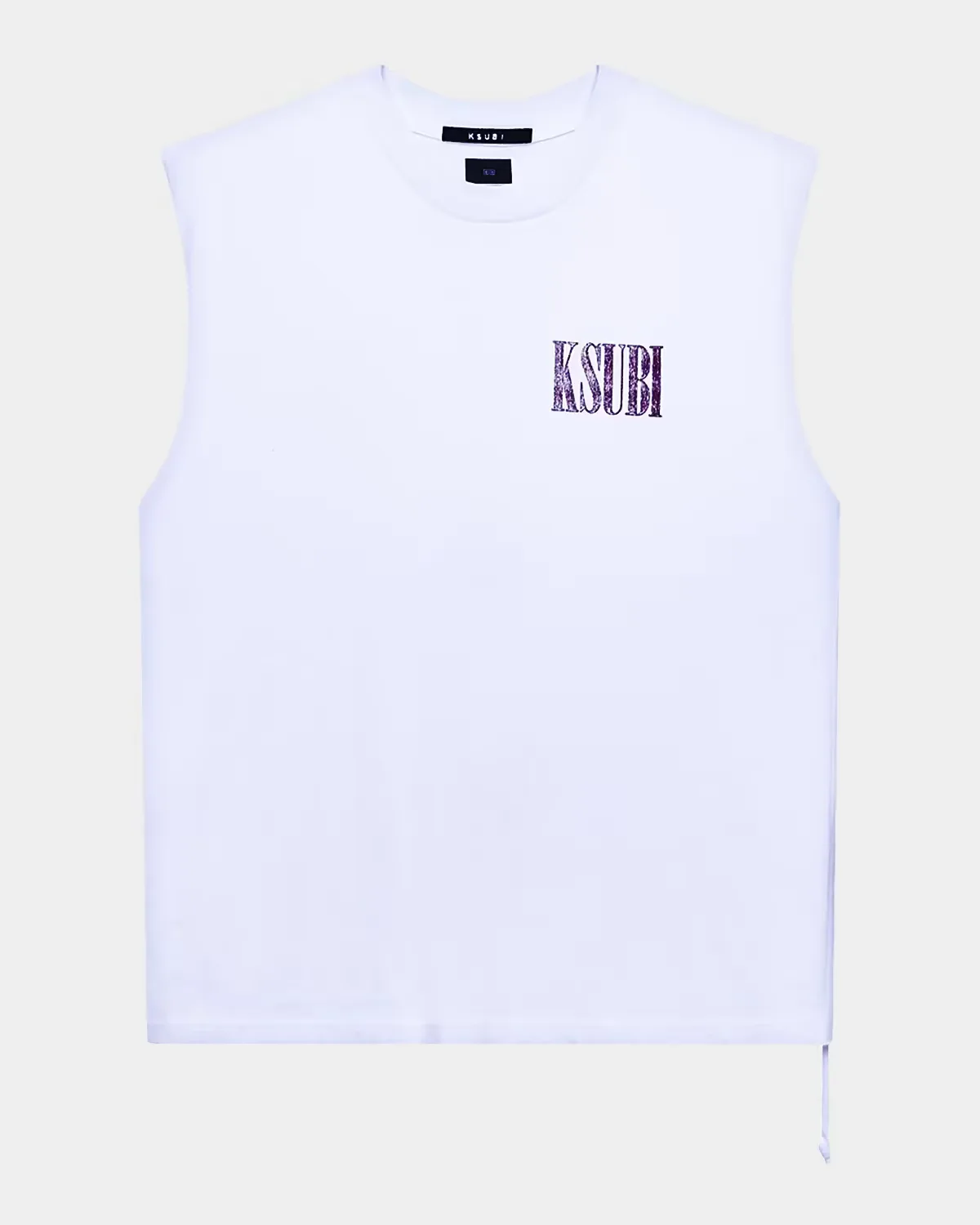 Logo Cotton Tank by Ksubi