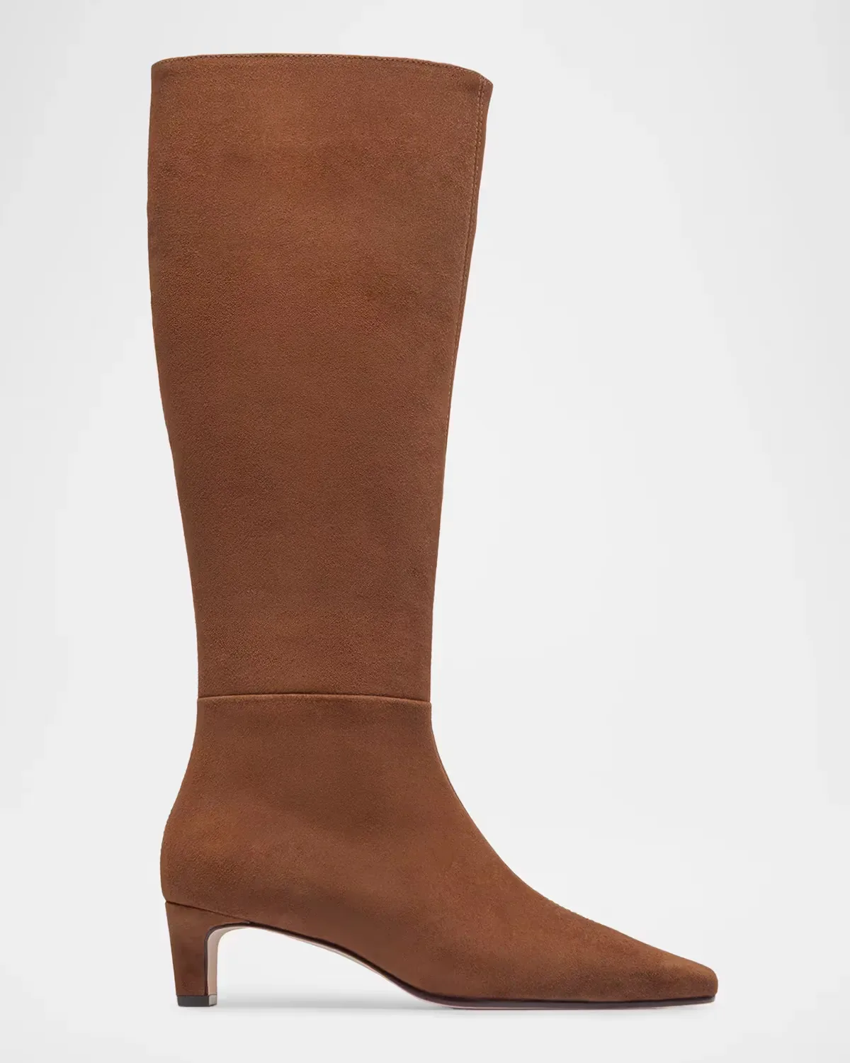 50mm Eliza Leather Knee-High Boots