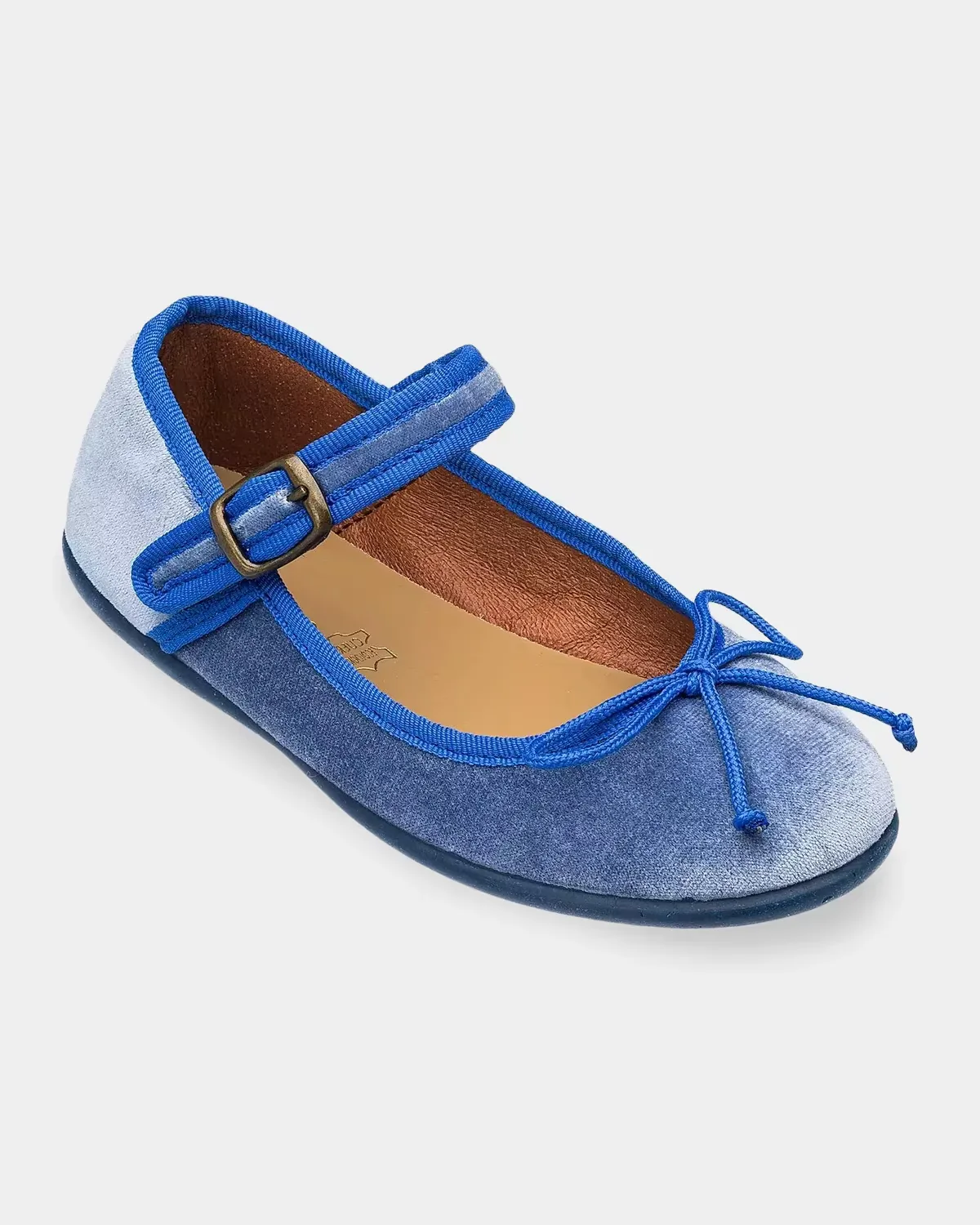 Elis Velvet Ballerina Mary Janes by Elephantito