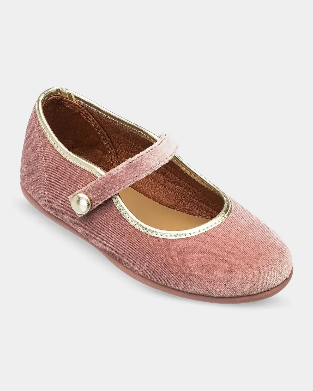 Velvet Mary Janes by Elephantito