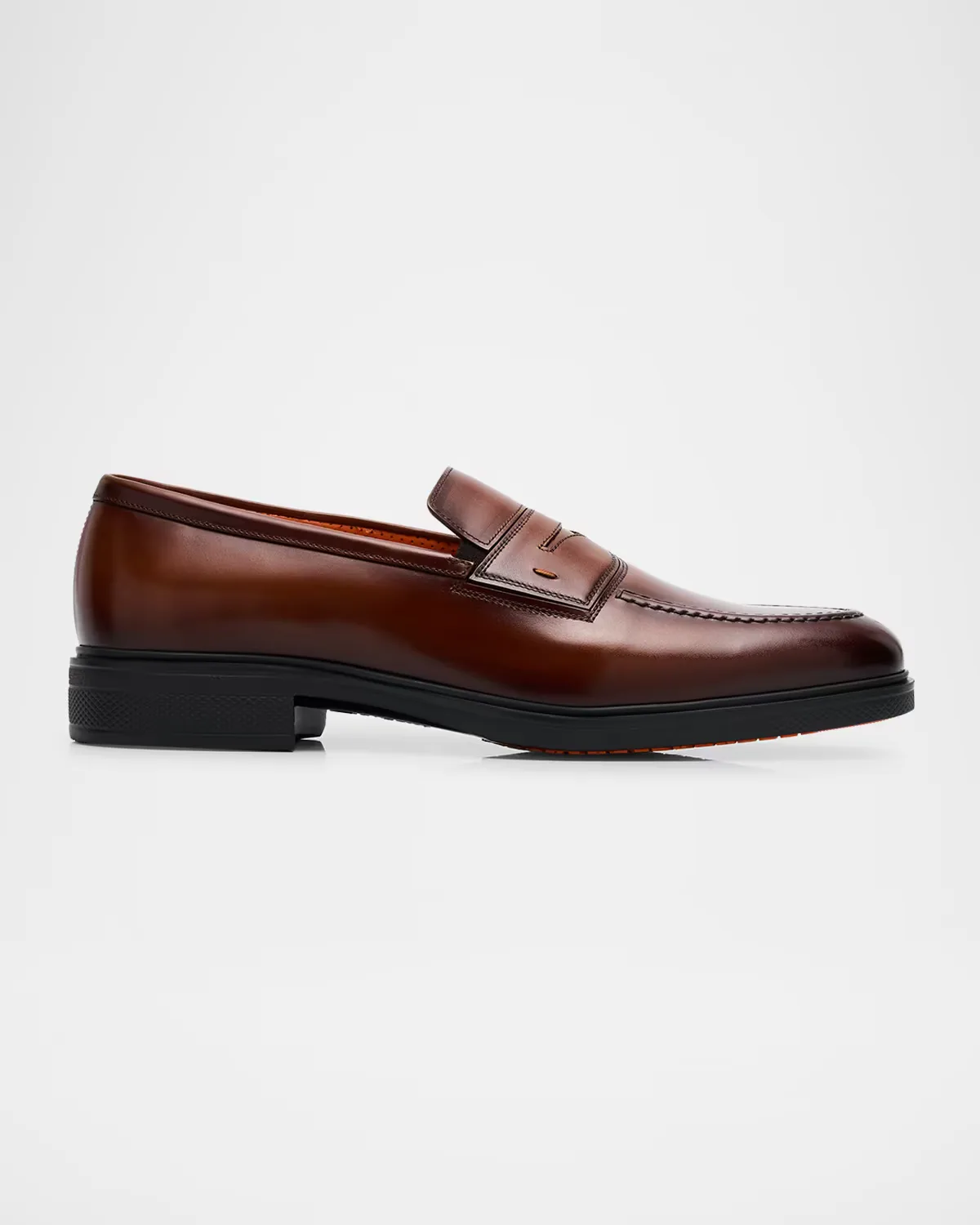 Easy Leather Penny Loafers by Santoni