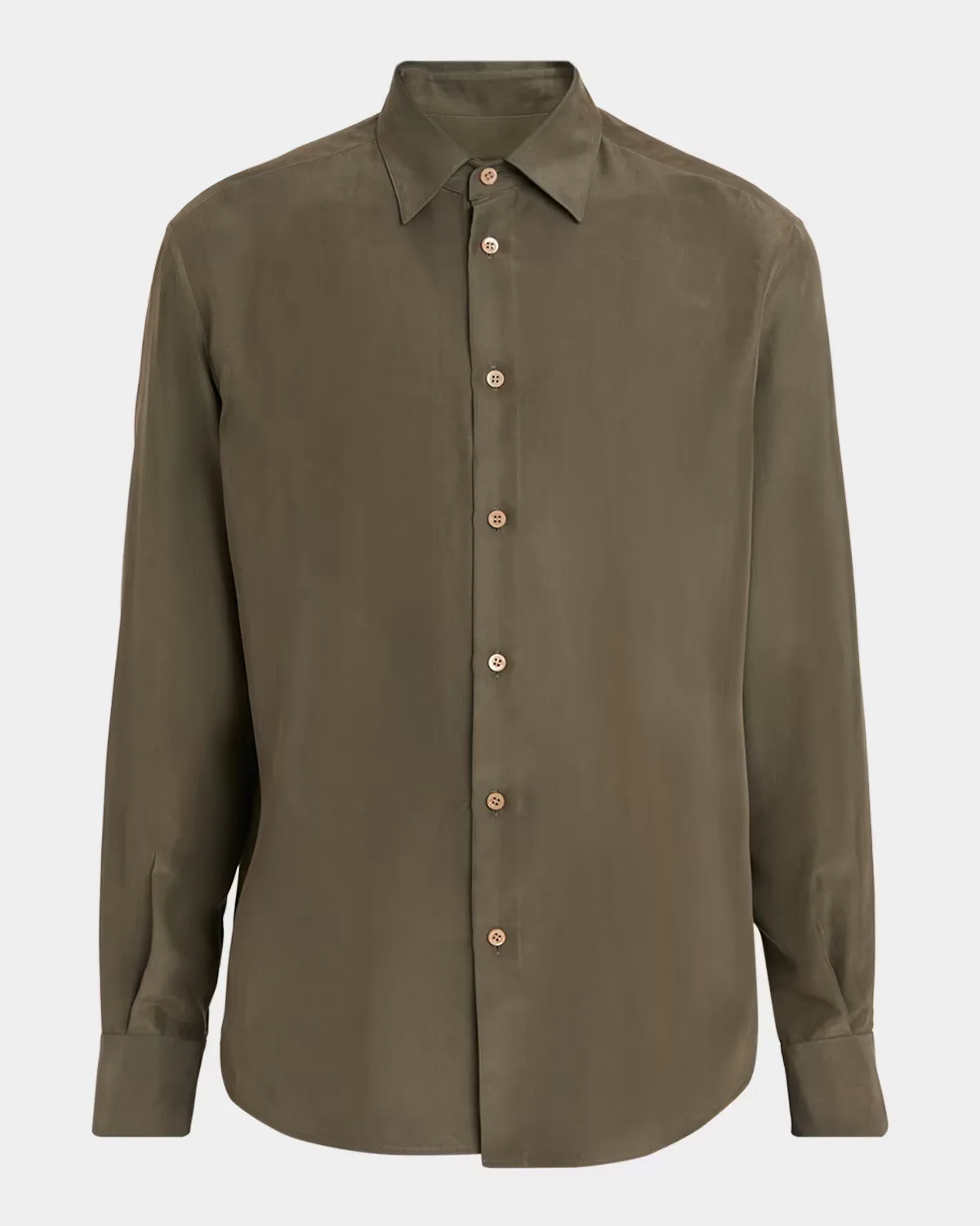 Silk Classic Fit Button-Down Shirt by Valentino Garavani