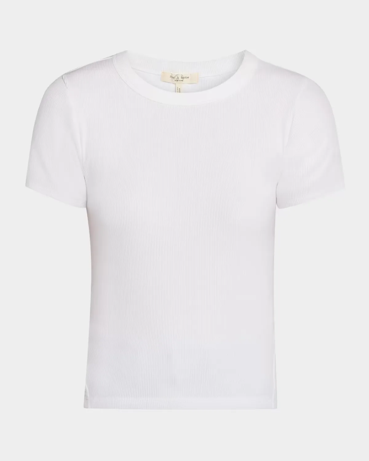 The Essential Ribbed Tee by rag & bone