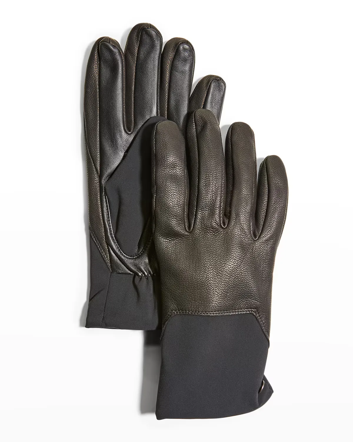 Mixed-Media Touchscreen Gloves by Canada Goose