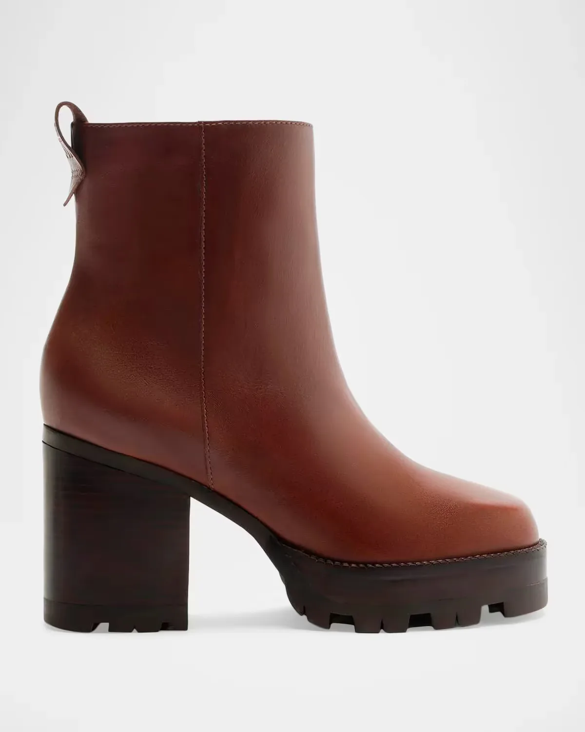 85mm 240 Leather Ankle Booties by Schutz