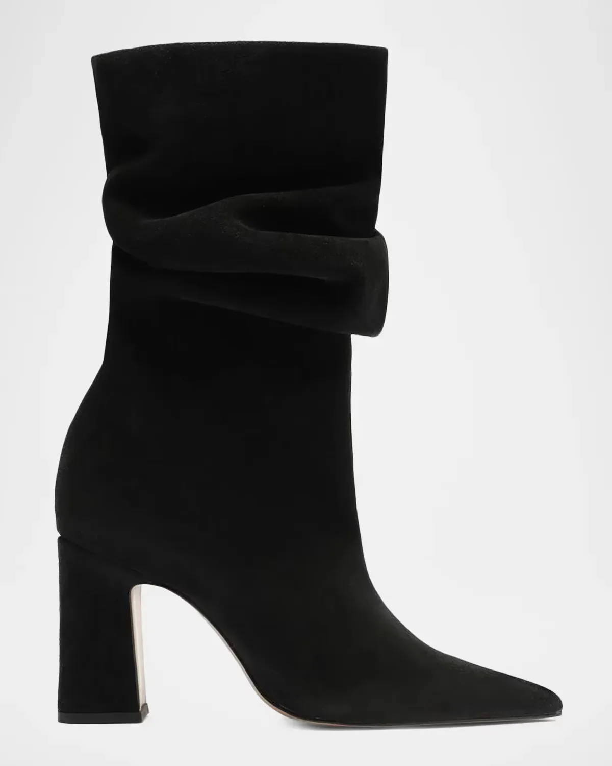 85mm Harriet Slouchy Suede Booties by Schutz