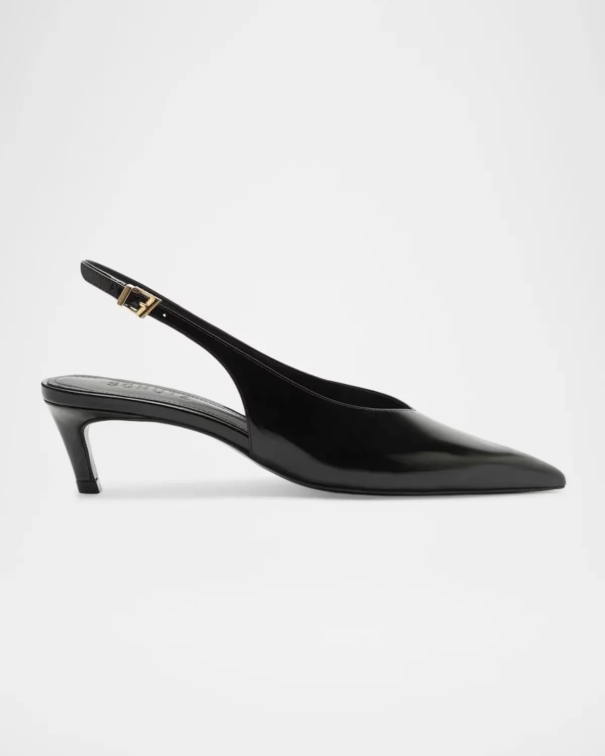 55mm Alicia Patent Leather Slingback Pumps