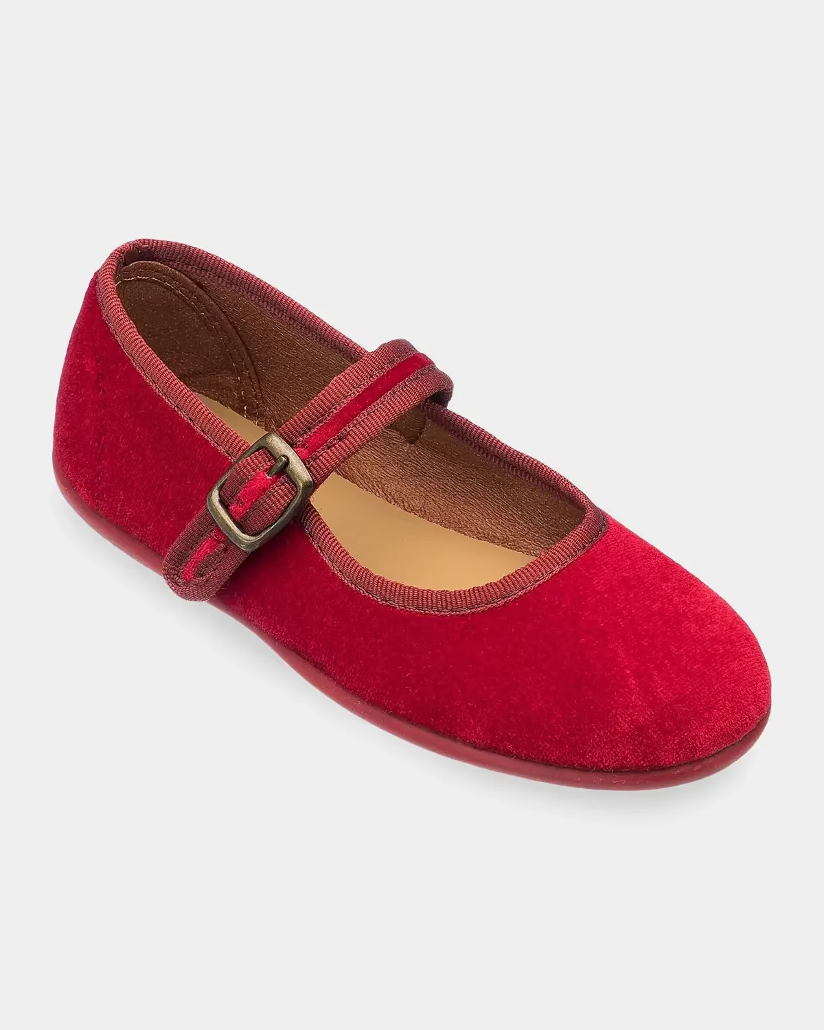 Isa Velvet Mary Janes by Elephantito