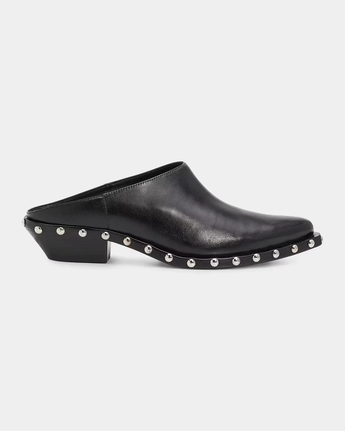 Taylor 30MM Studded Leather Mules by Schutz