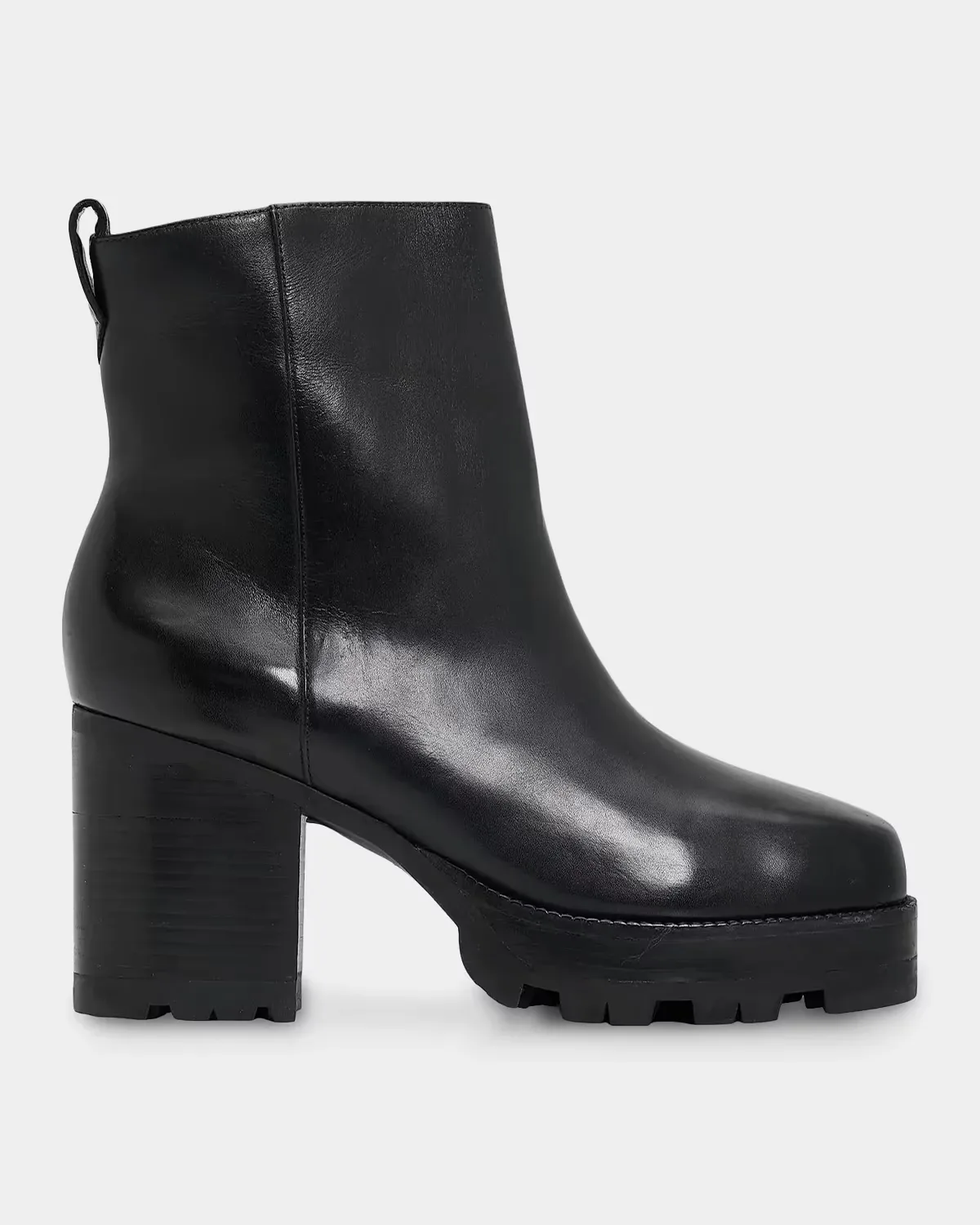 240 90MM Platform Leather Booties by Schutz