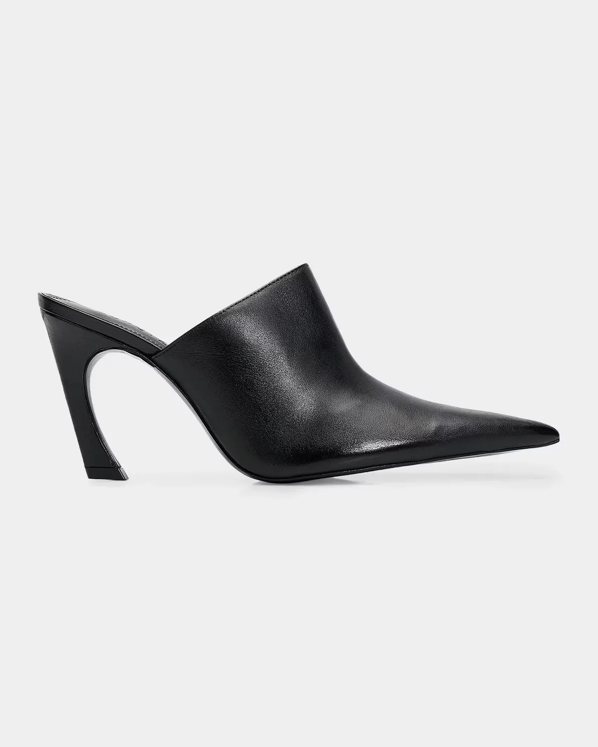 Lexi 95MM Leather Mule Pumps by Schutz