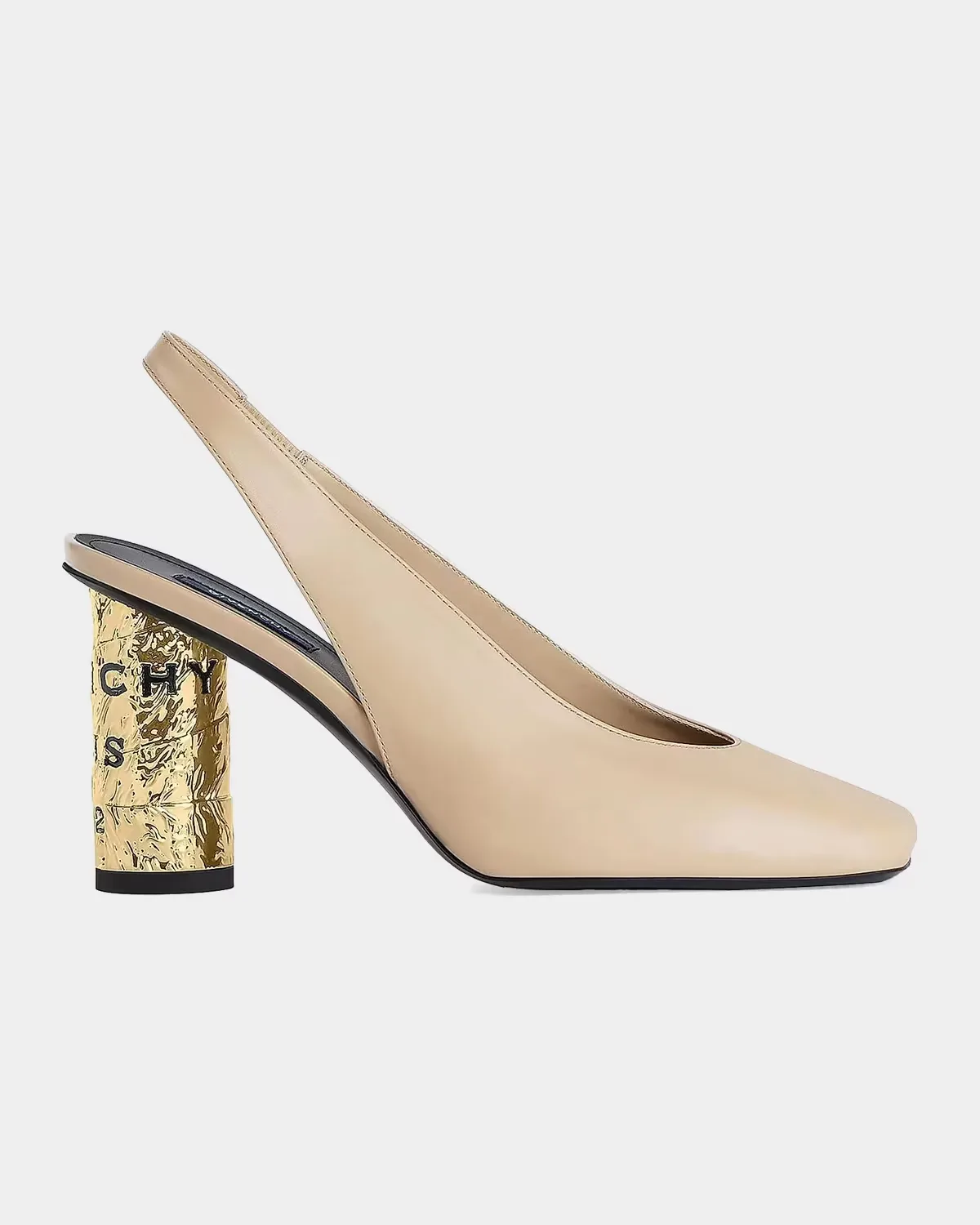 Tape 65 Leather Slingback Pumps by Givenchy