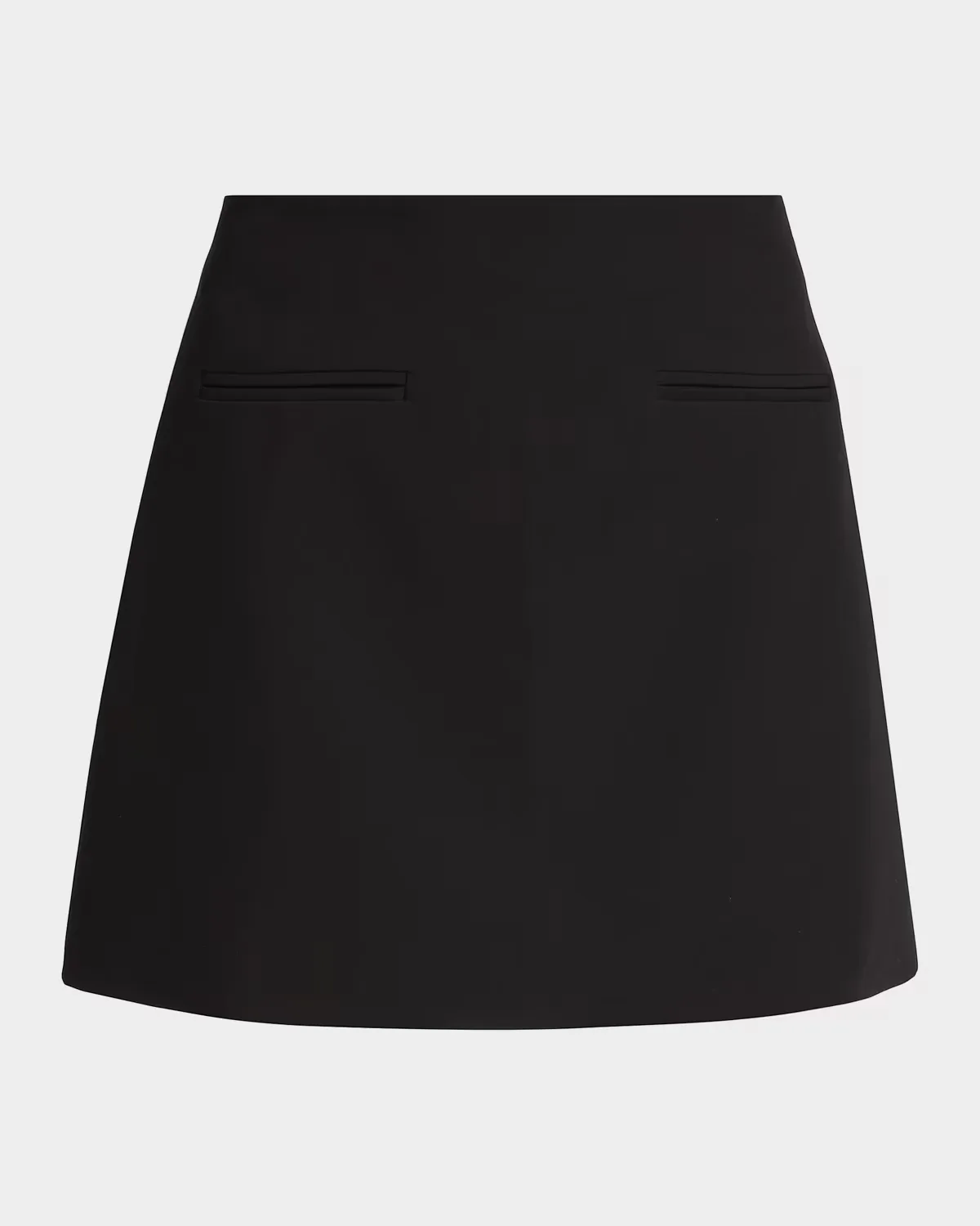 Cady Solid Mini Skirt by Milly