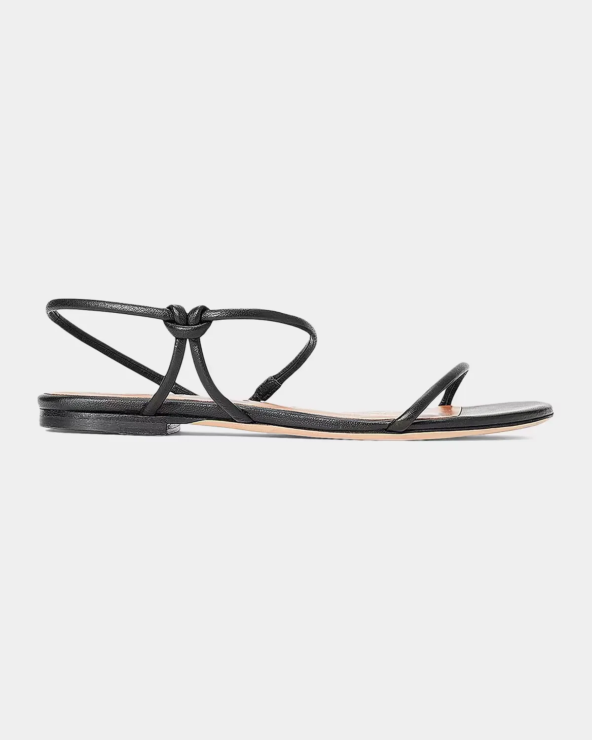 Laurel Leather Sandals by STAUD