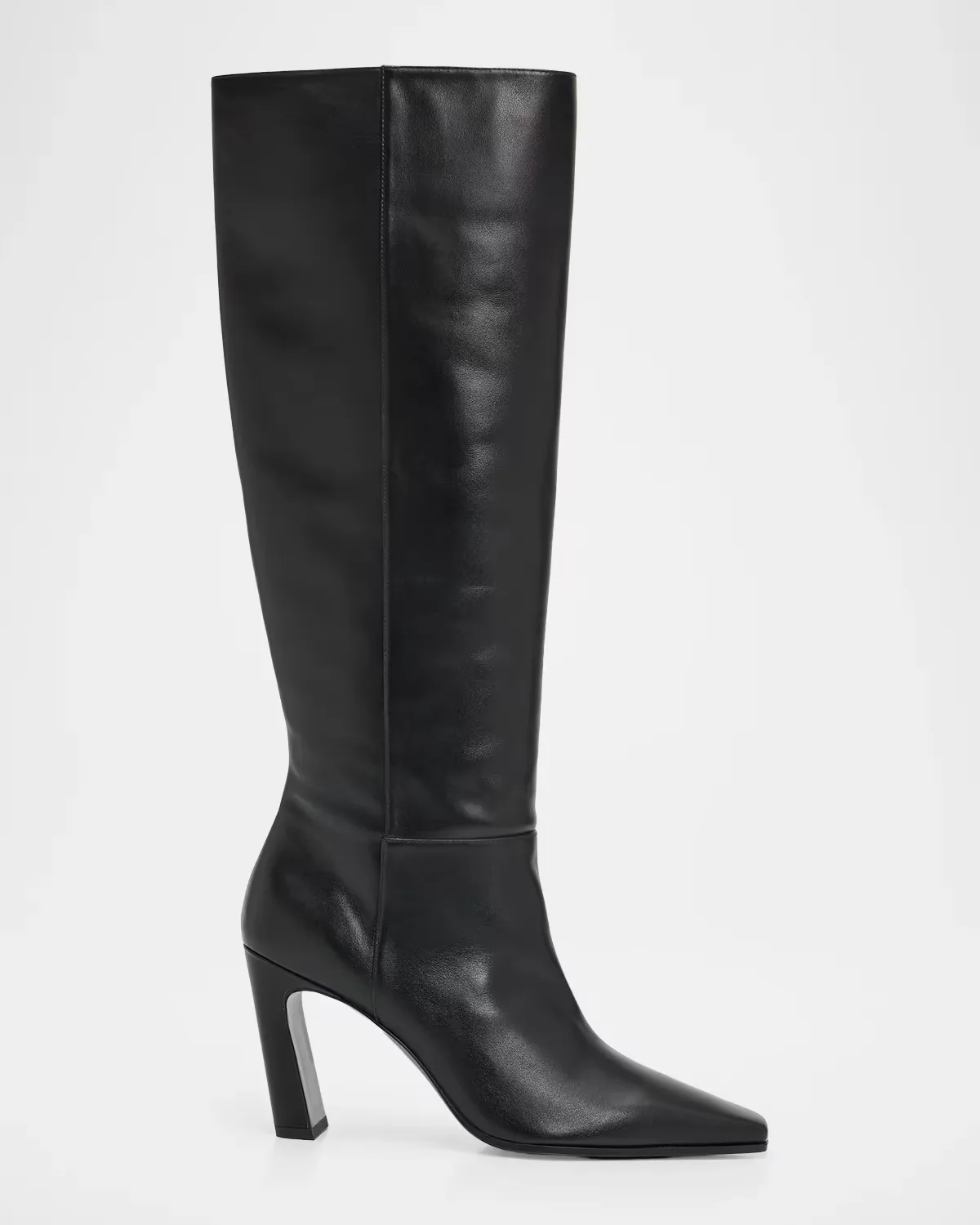 85mm Stassi Leather Knee-High Boots by Stuart Weitzman