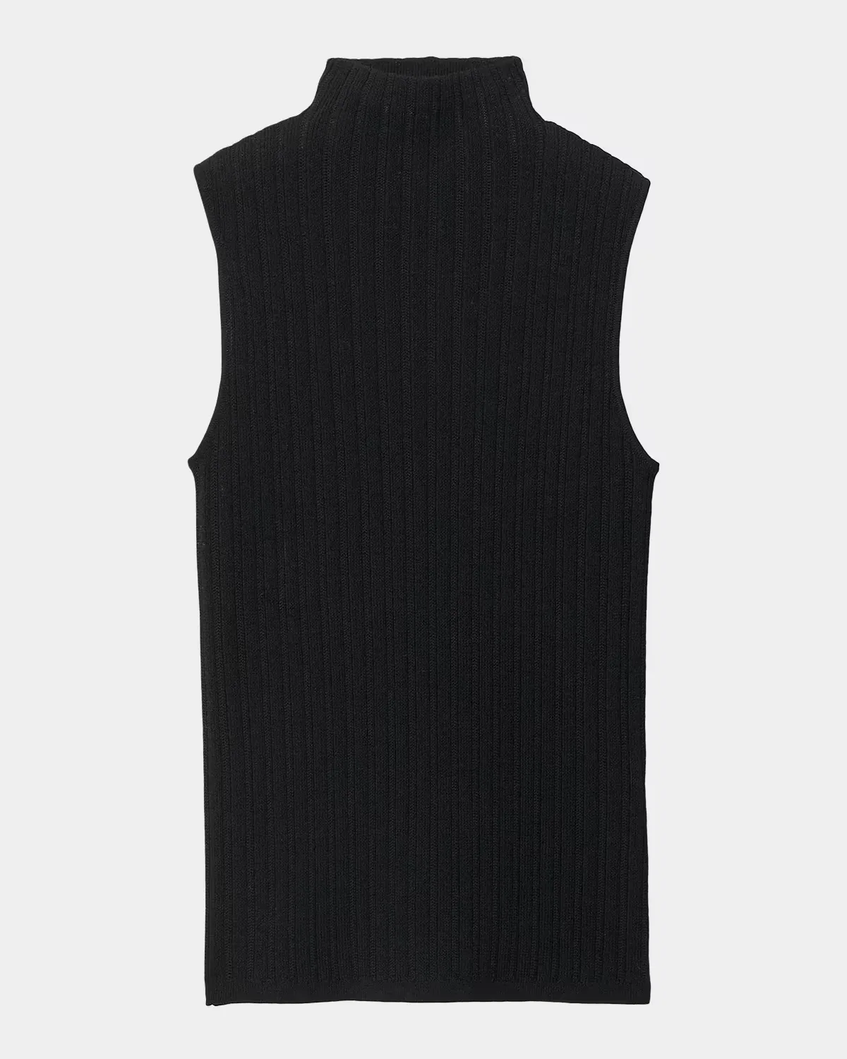 Rhodes Sleeveless Ribbed Mock-Neck Top by rag & bone