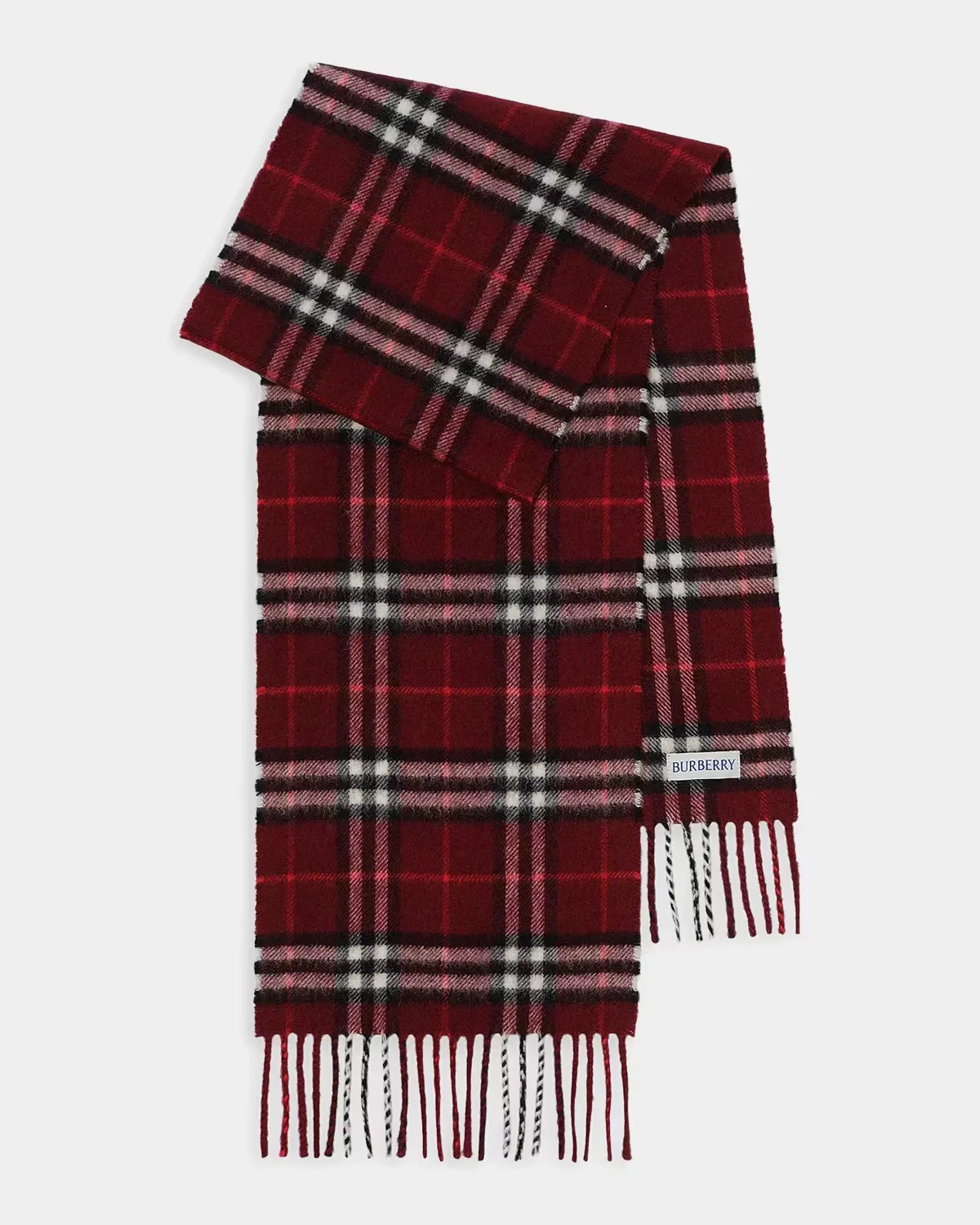 Check Cashmere Scarf by Burberry