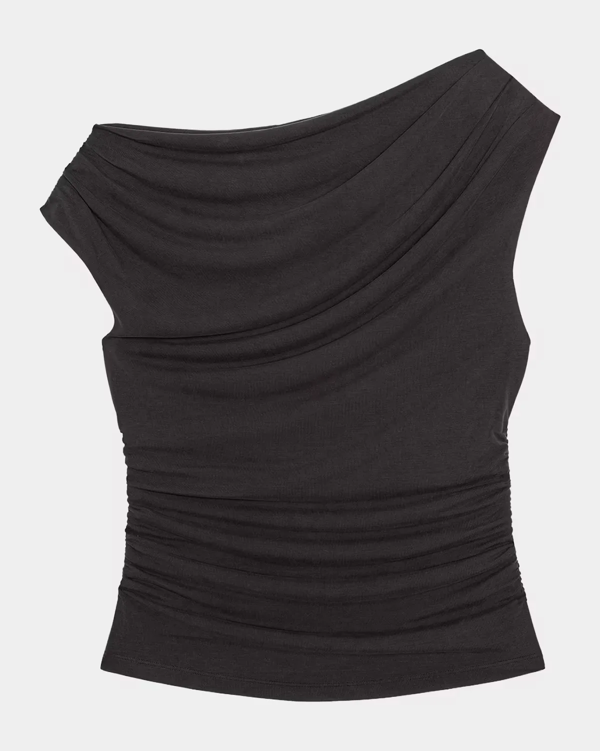 Dominic Gathered Jersey Top