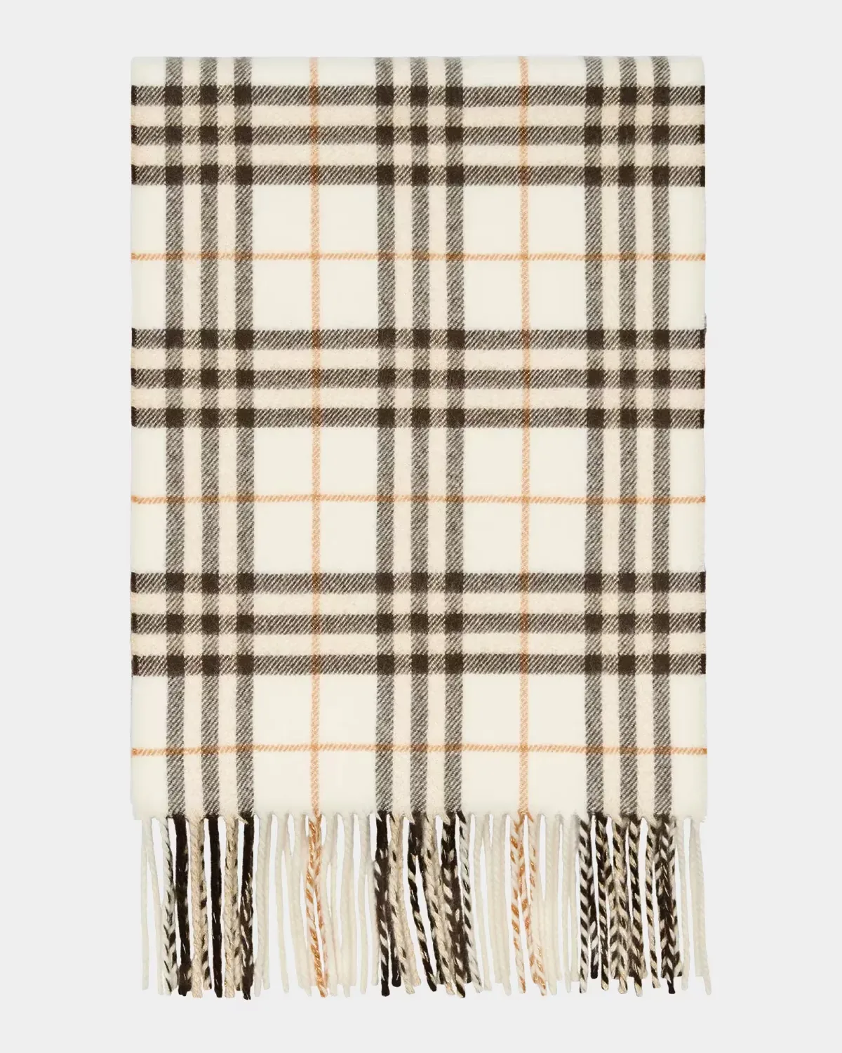 Sparkle Check Cashmere Scarf by Burberry