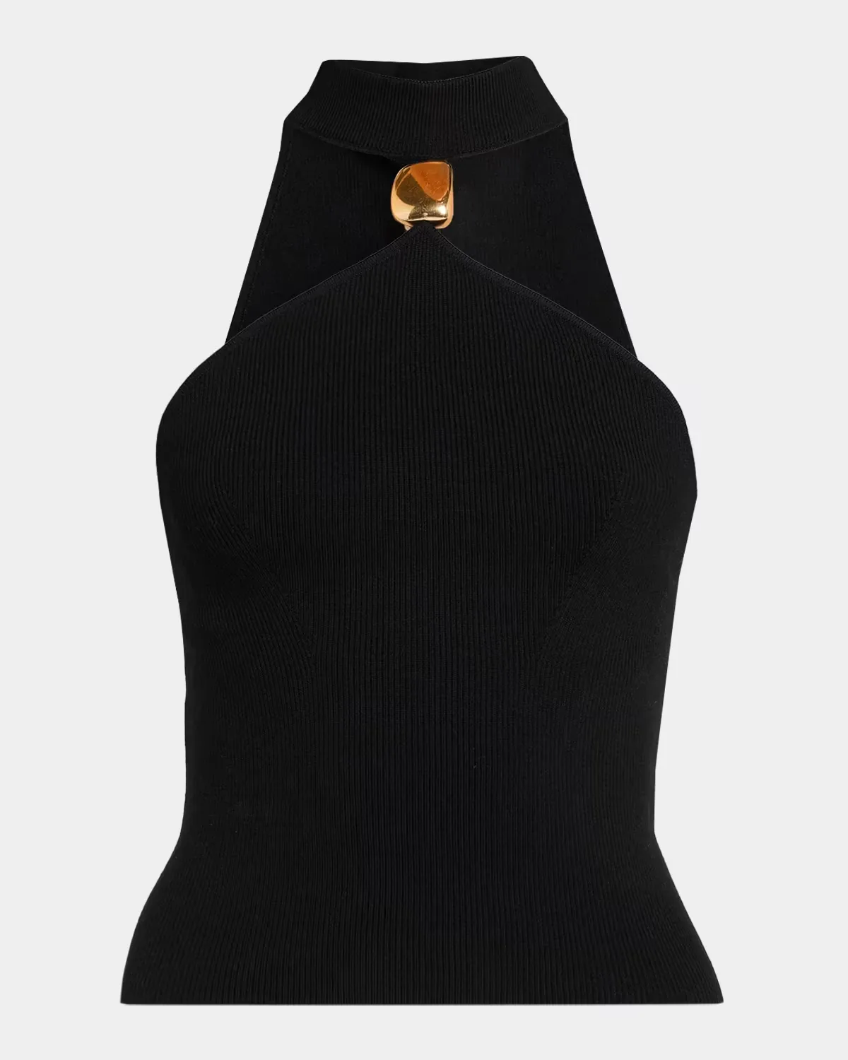 Renlen Merino Wool Halter Top by SIMKHAI