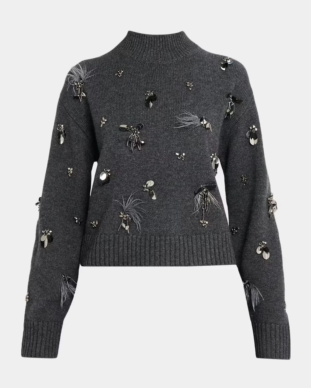 Gabriette Embellished Sweater by SIMKHAI