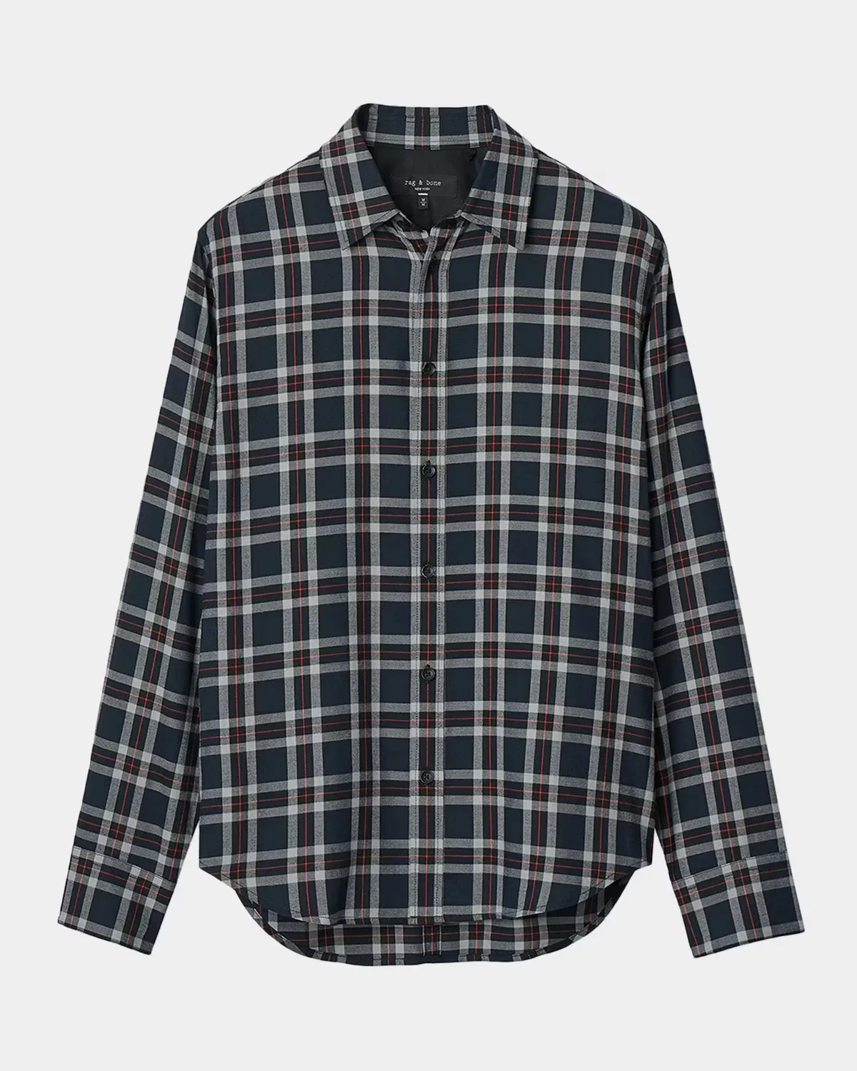 Tomlin Plaid Cotton Flannel Shirt by rag & bone