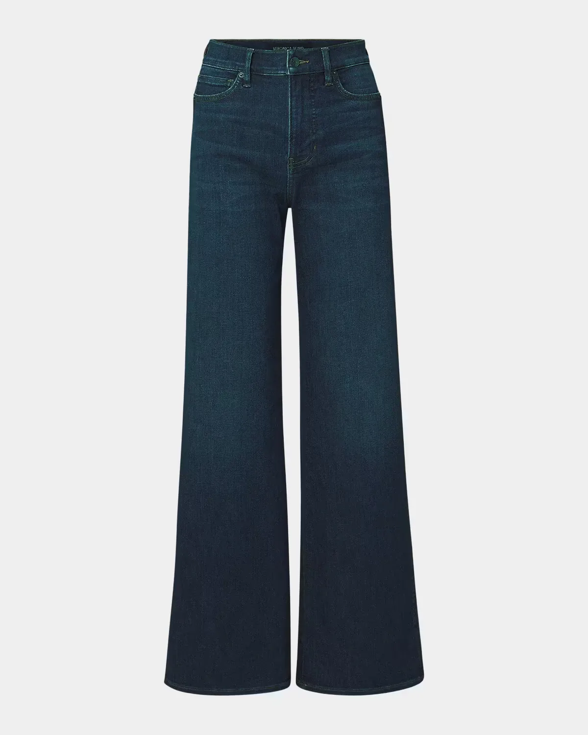 Taylor Stretch Denim Wide-Leg Jeans