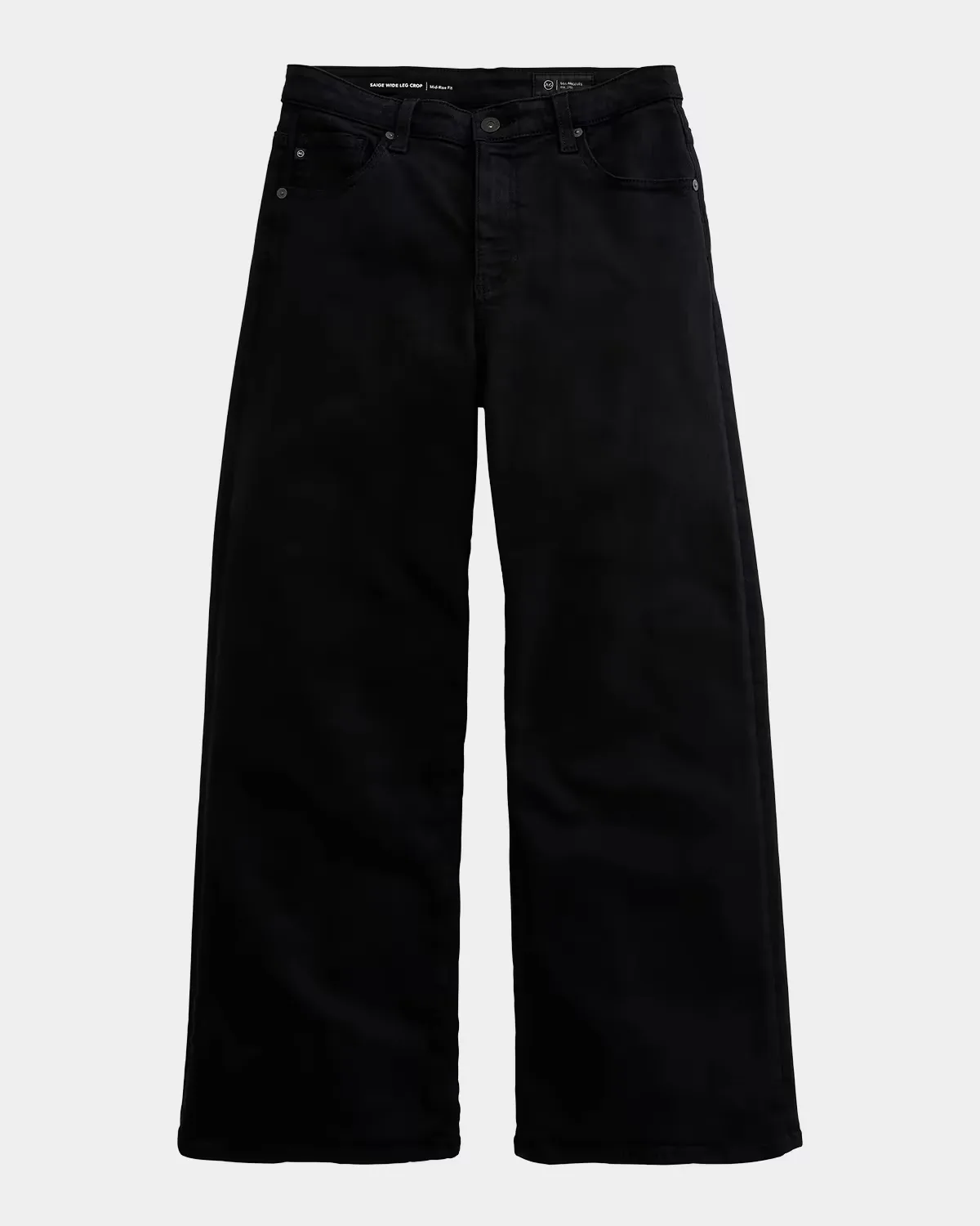 Saige Wide-Leg Crop Jeans by AG Jeans