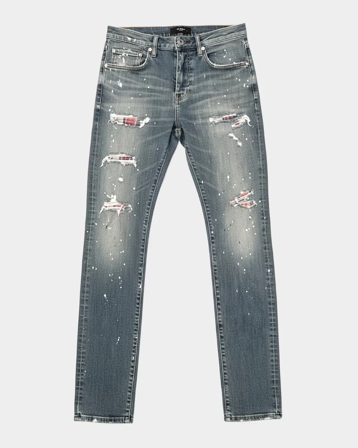 Paint Repair Skinny Jeans by PURPLE