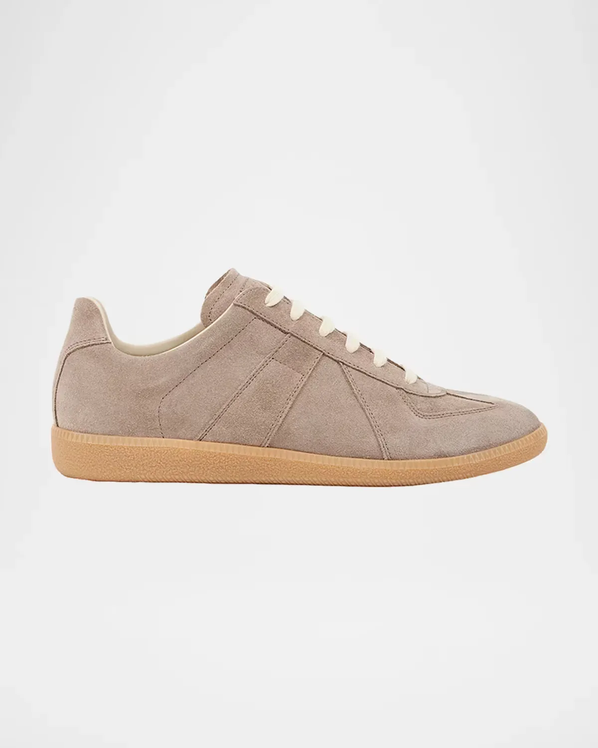 Replica Suede T-Toe Sneakers by Maison Margiela