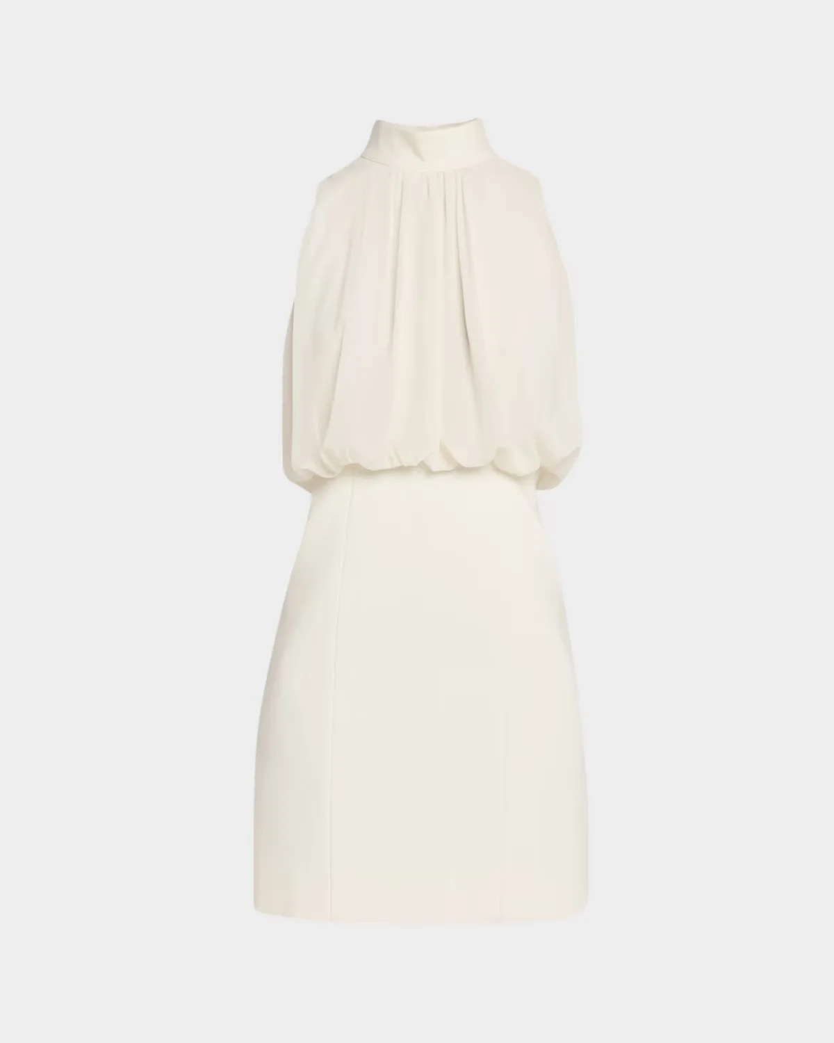 Olyssia Sleeveless Gathered Mini Dress by Cinq à Sept