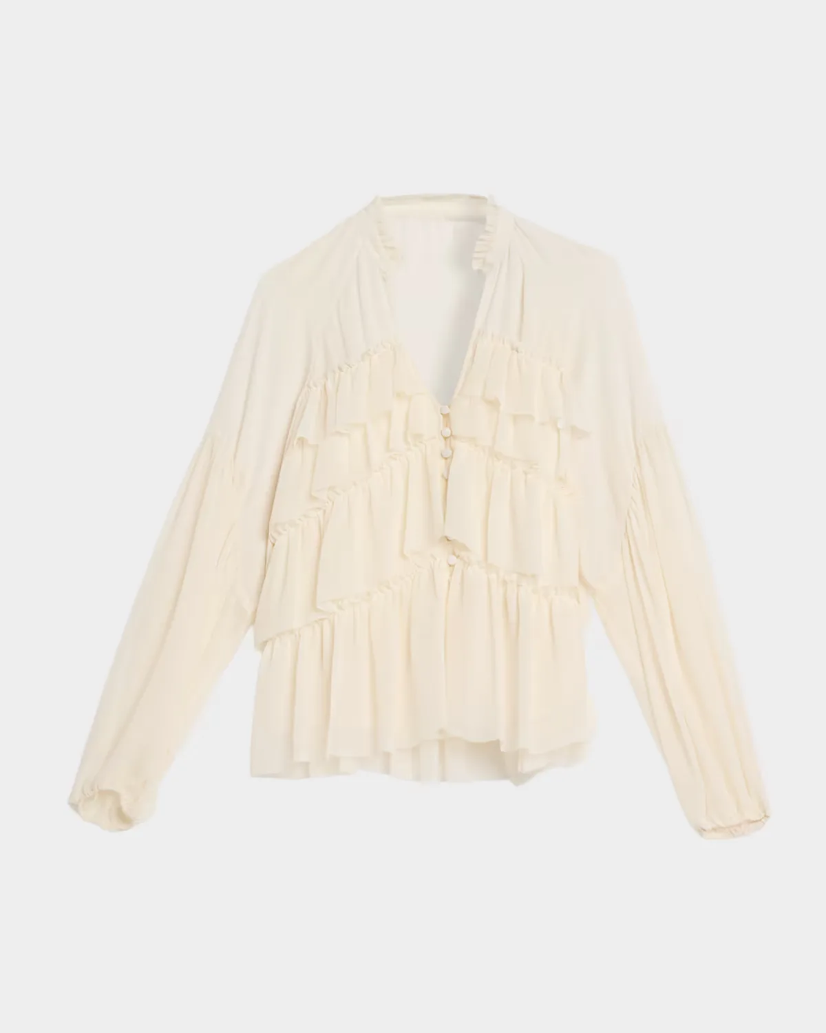 Amoura Tiered Ruffle Top by Cinq à Sept