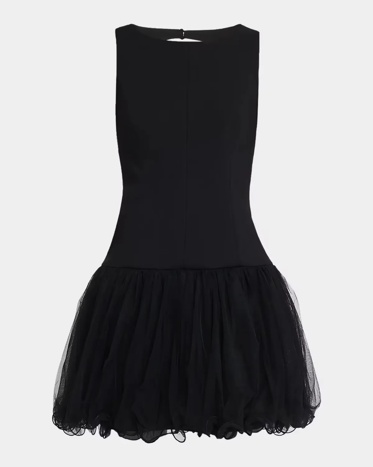 Neriva Sleeveless Fit & Flare Tulle Skirt Mini Dress by Cinq à Sept